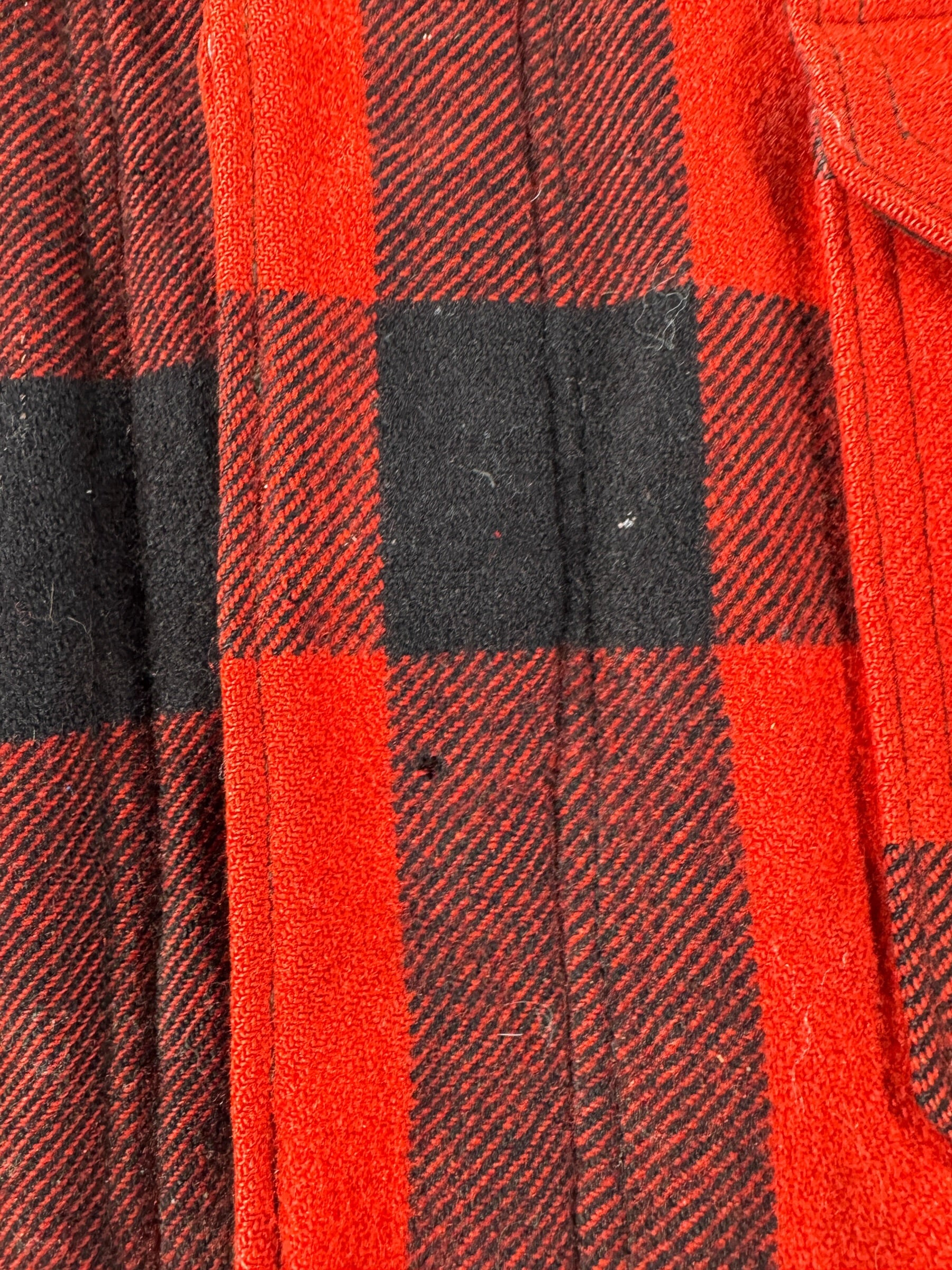 Hole on Vintage 40s/50s Woolrich 2 Piece Hunting Set