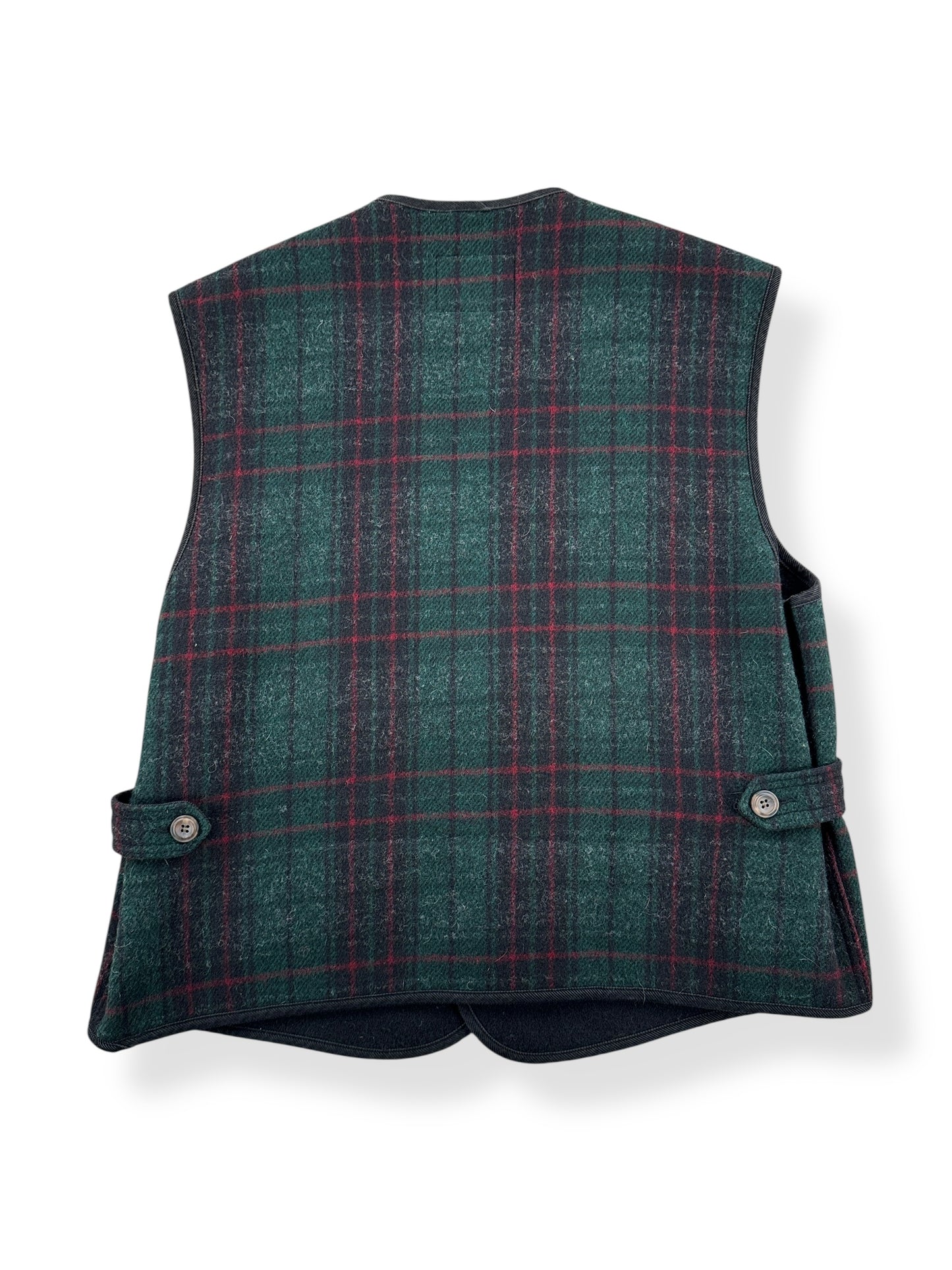 Back of Vintage Woolrich Wool Vest SZ XL