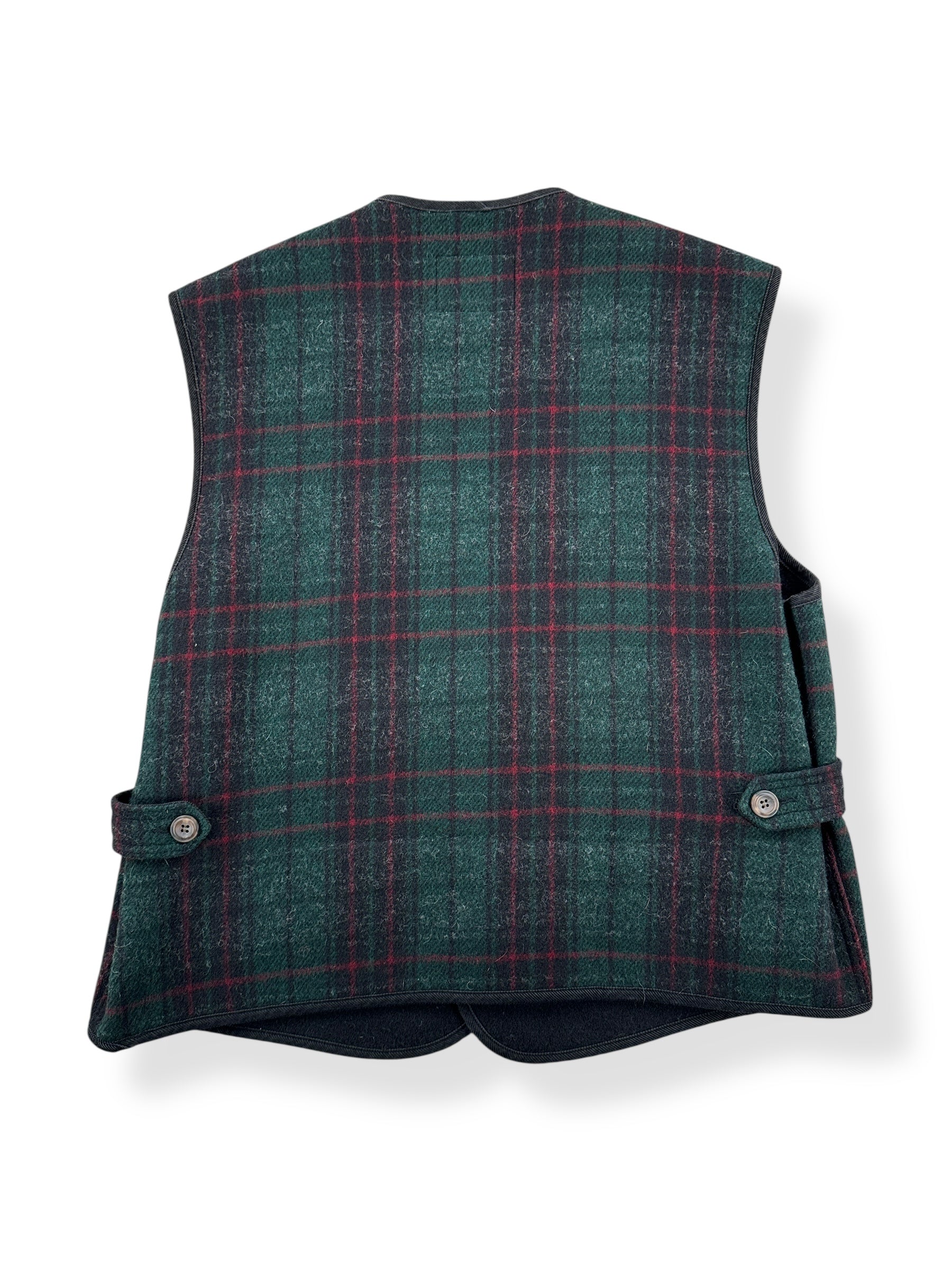 Back of Vintage Woolrich Wool Vest SZ XL
