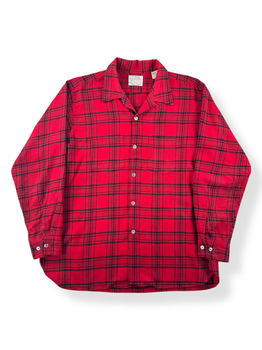Front of Vintage Viyella by Arrow Hunting Ramsey Shirt SZ L