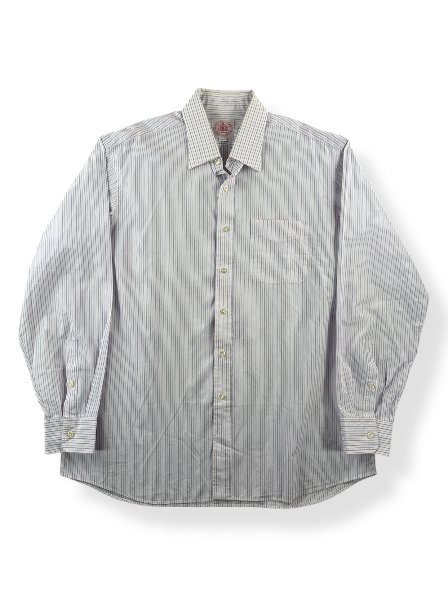 Front of J Press Classic Oxford Cloth Shirt SZ 17-35