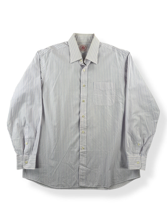 Front of J Press Classic Oxford Cloth Shirt SZ 17-35