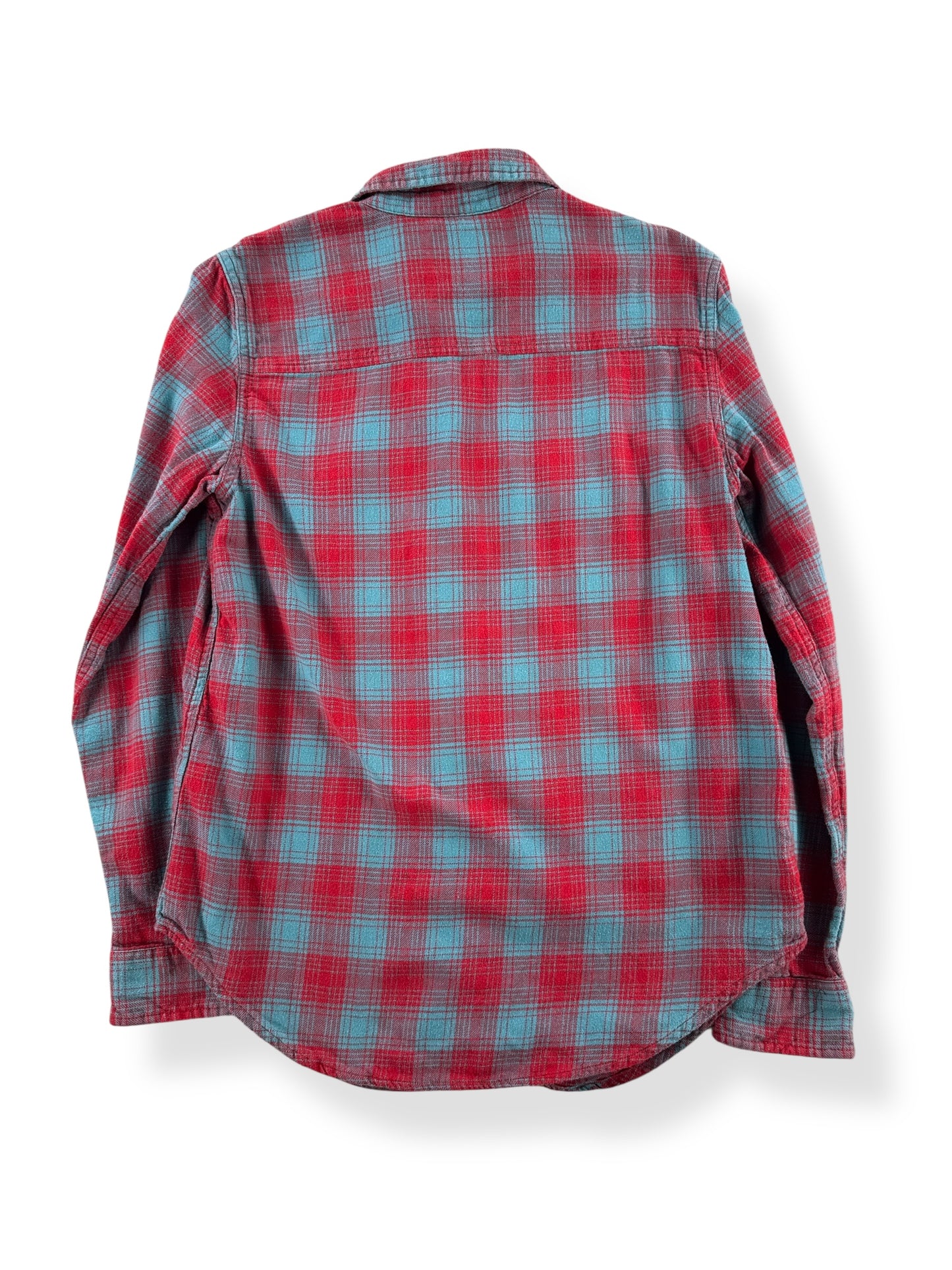 Back of Filson Women's Scout Flannel Shirt SZ M