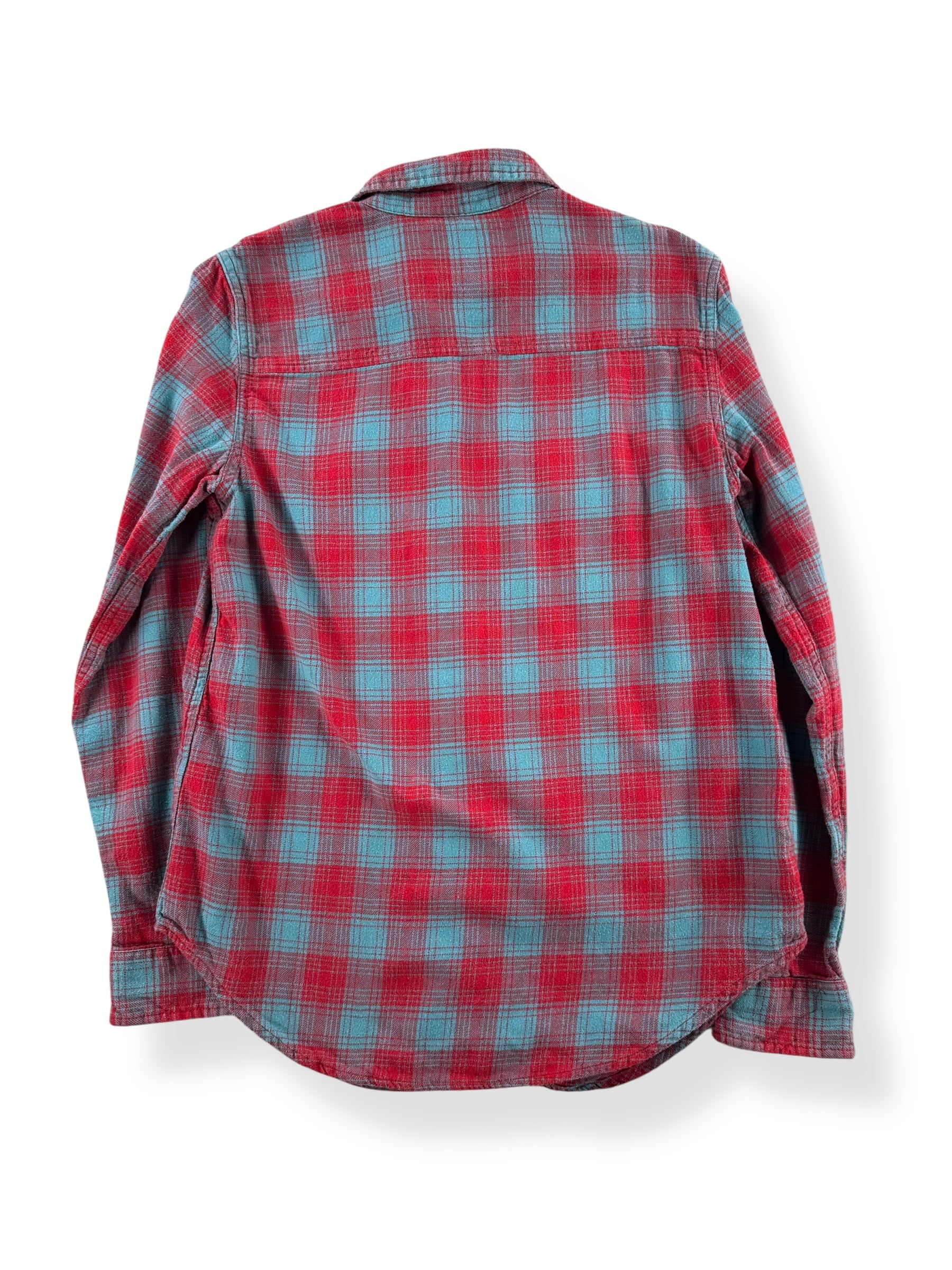 Back of Filson Women's Scout Flannel Shirt SZ M