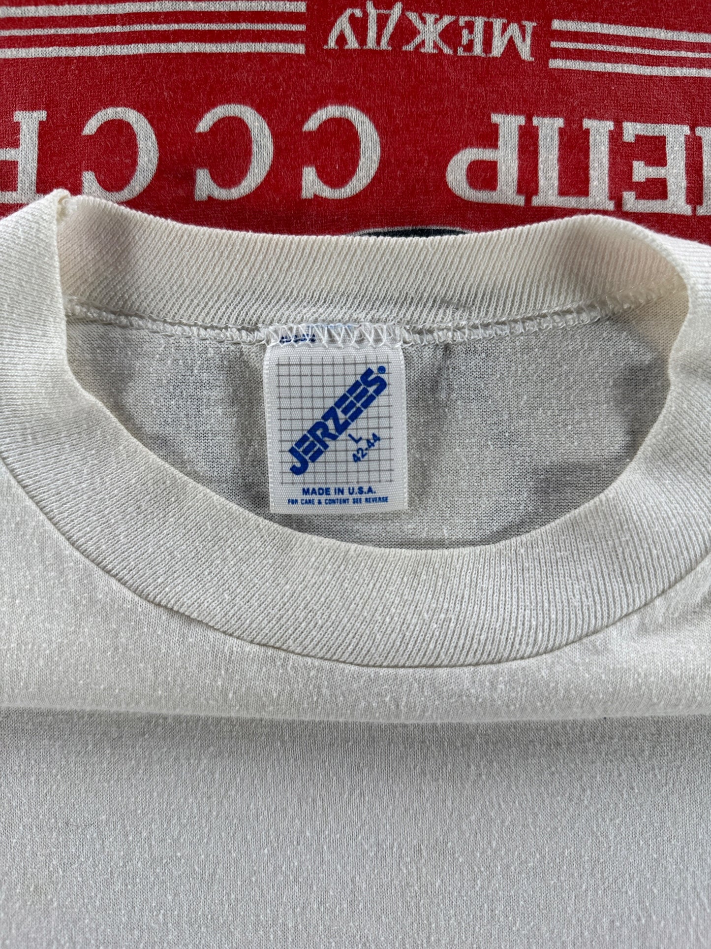 Tag on Vintage '90 USSR vs Seattle Storm Tee SZ L (Fits M)