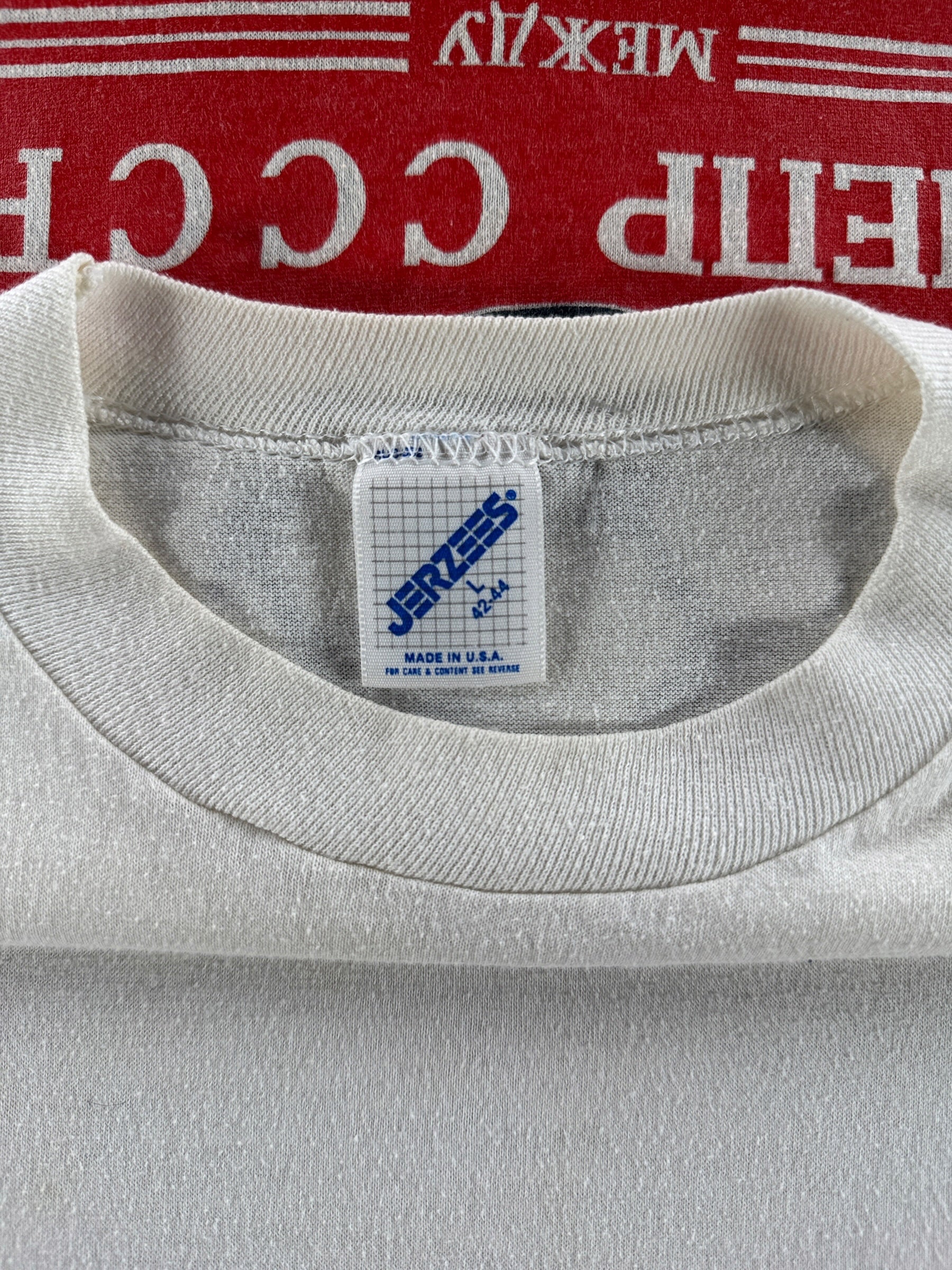 Tag on Vintage '90 USSR vs Seattle Storm Tee SZ L (Fits M)