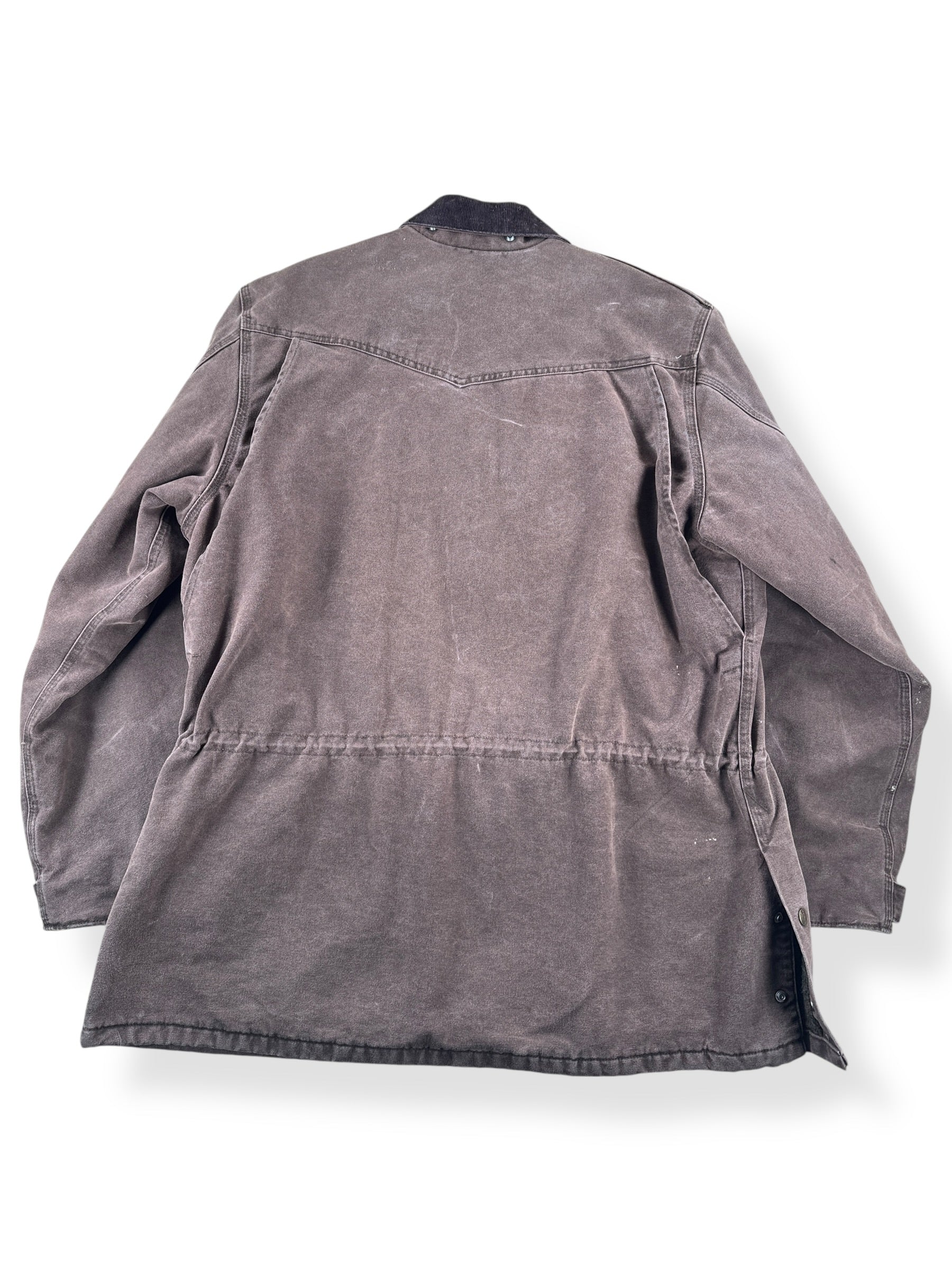 Back of Carhartt C52 CHT Coat SZ XXL