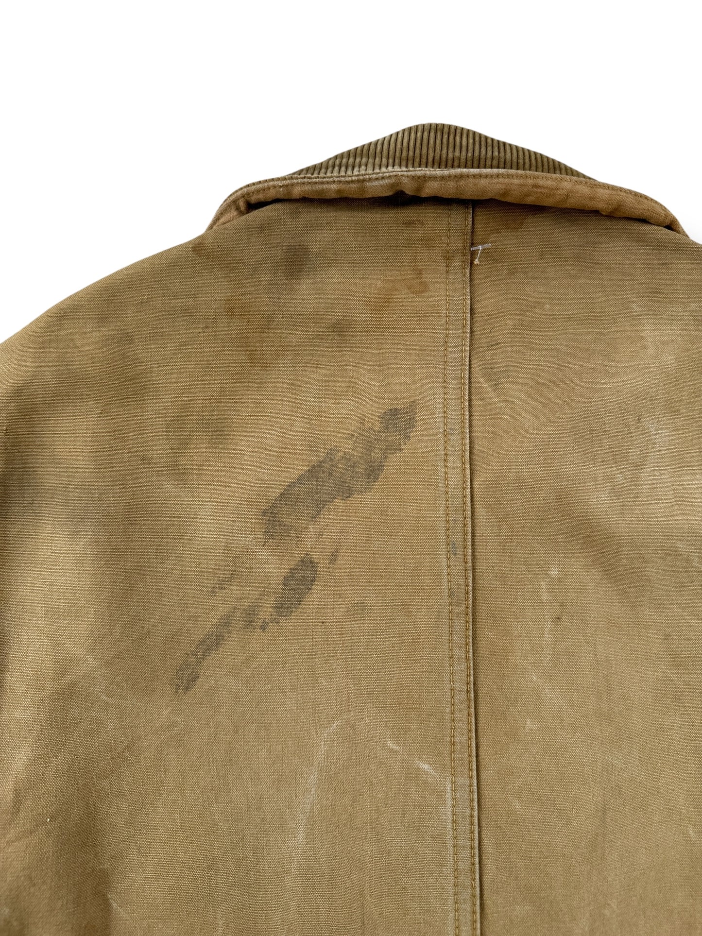 Stain on Vintage Hunting Jacket SZ L AS IS