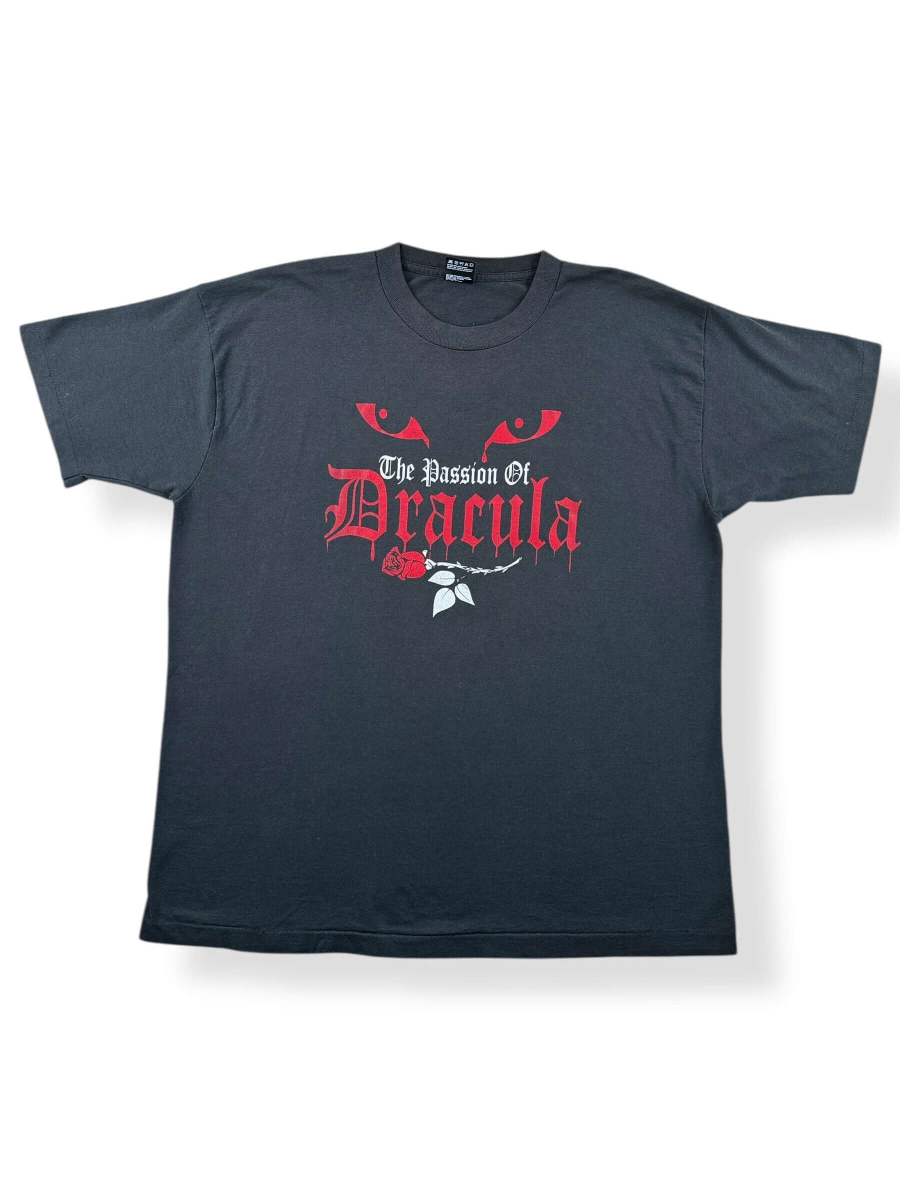 Front of Vintage The Passion of Dracula Tee SZ XL