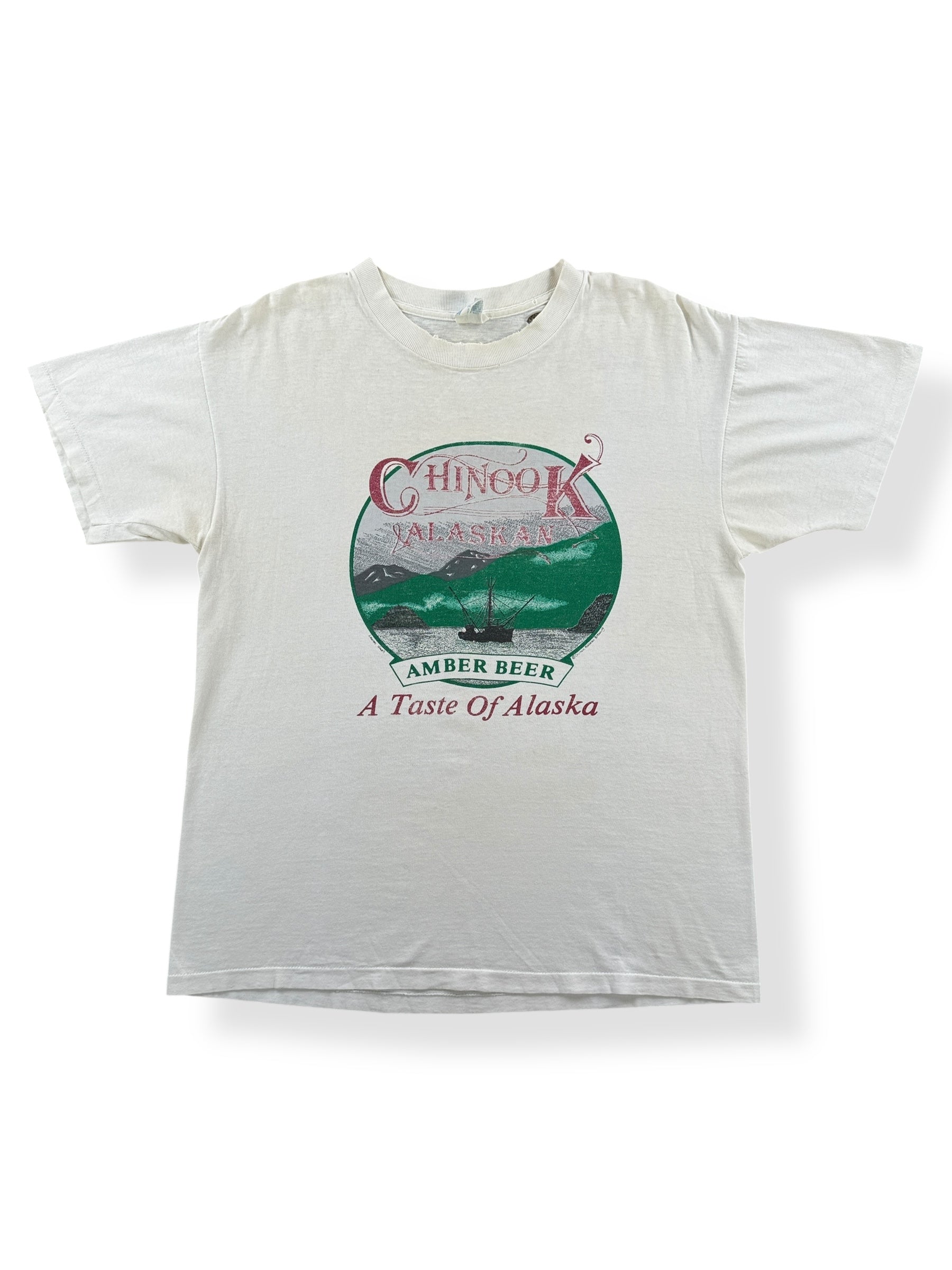 Front of Vintage Alaskan Ale Tee SZ M