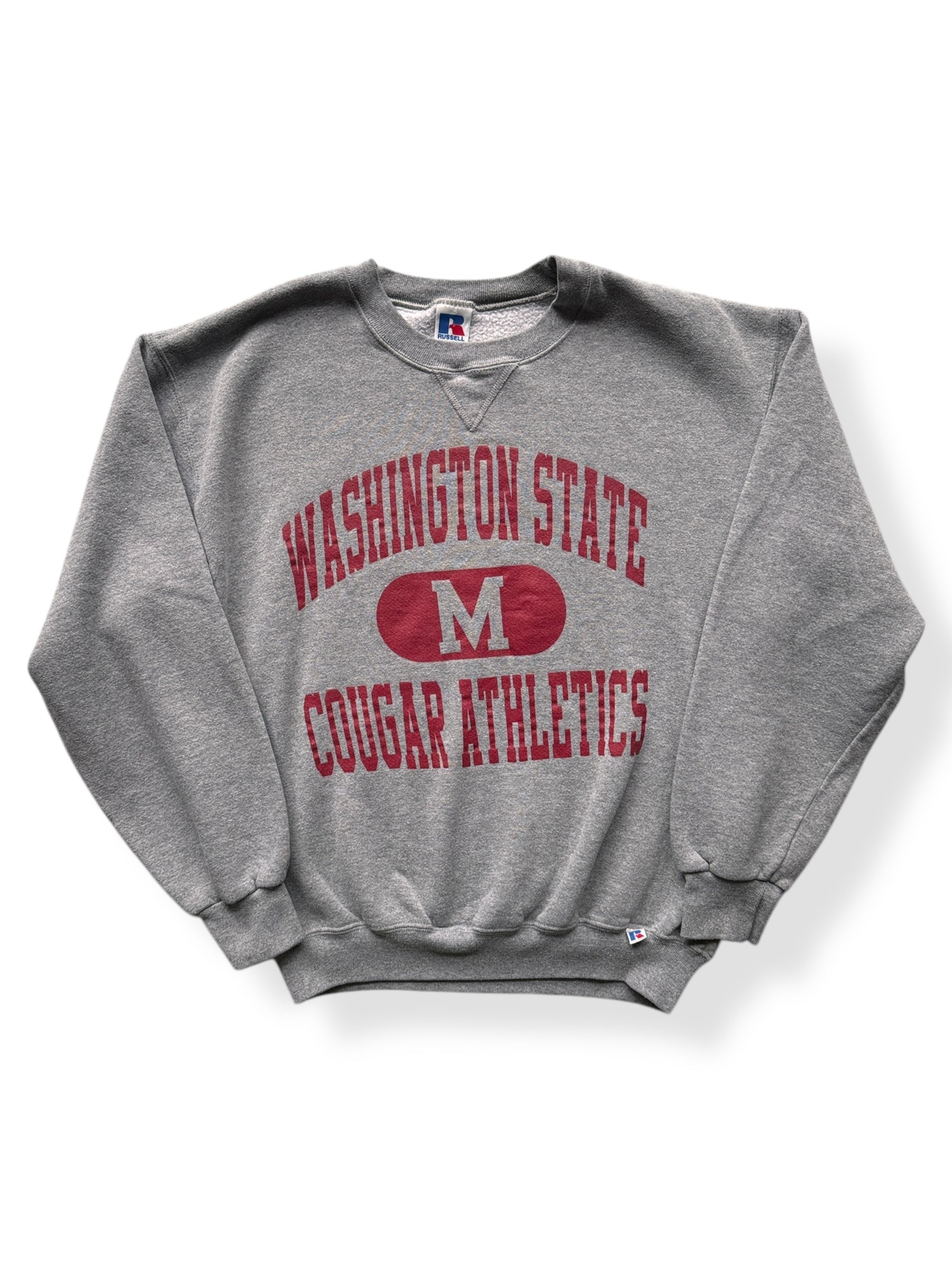 Front of Vintage WSU Cougars Crewneck SZ M