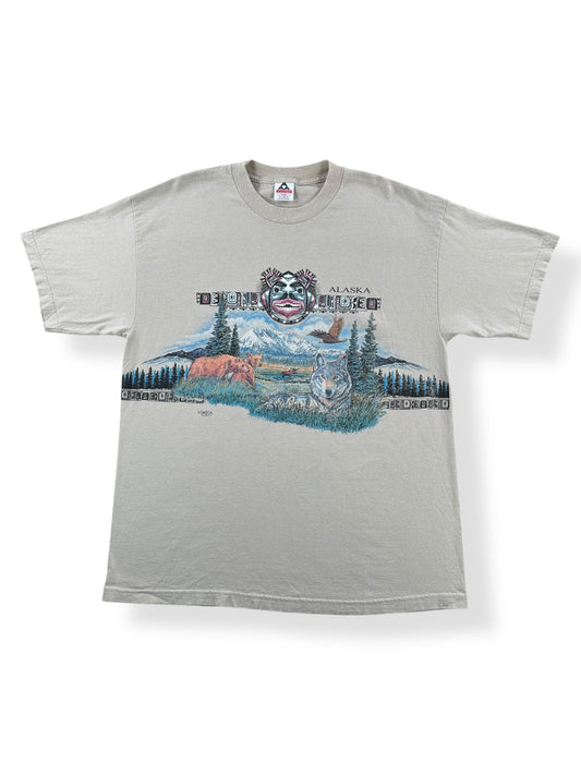 Front of Vintage Alaskan Landscape Tee SZ XL
