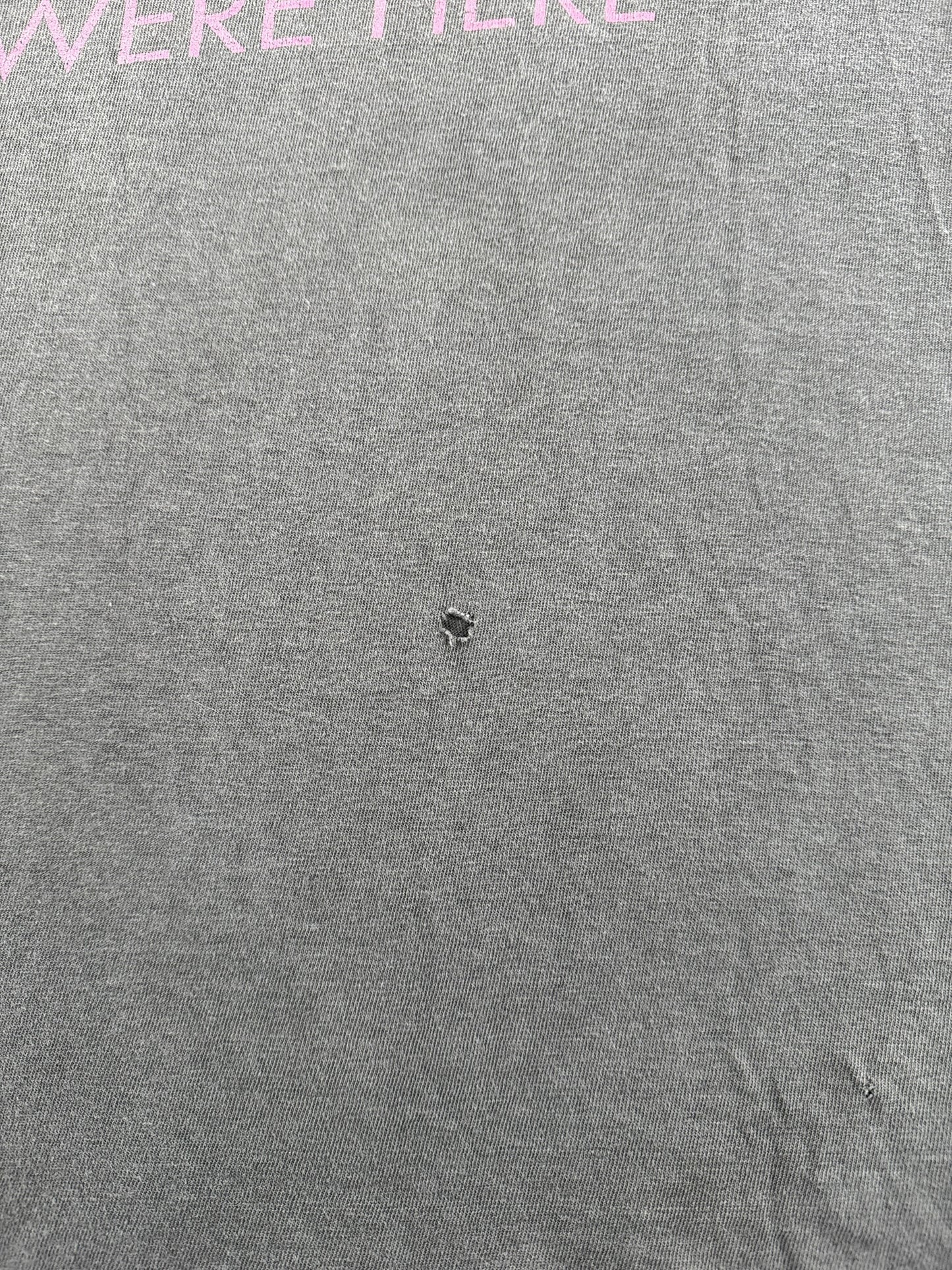Hole on Vintage 90s Pink Floyd Wish You Were Here Tee SZ XL