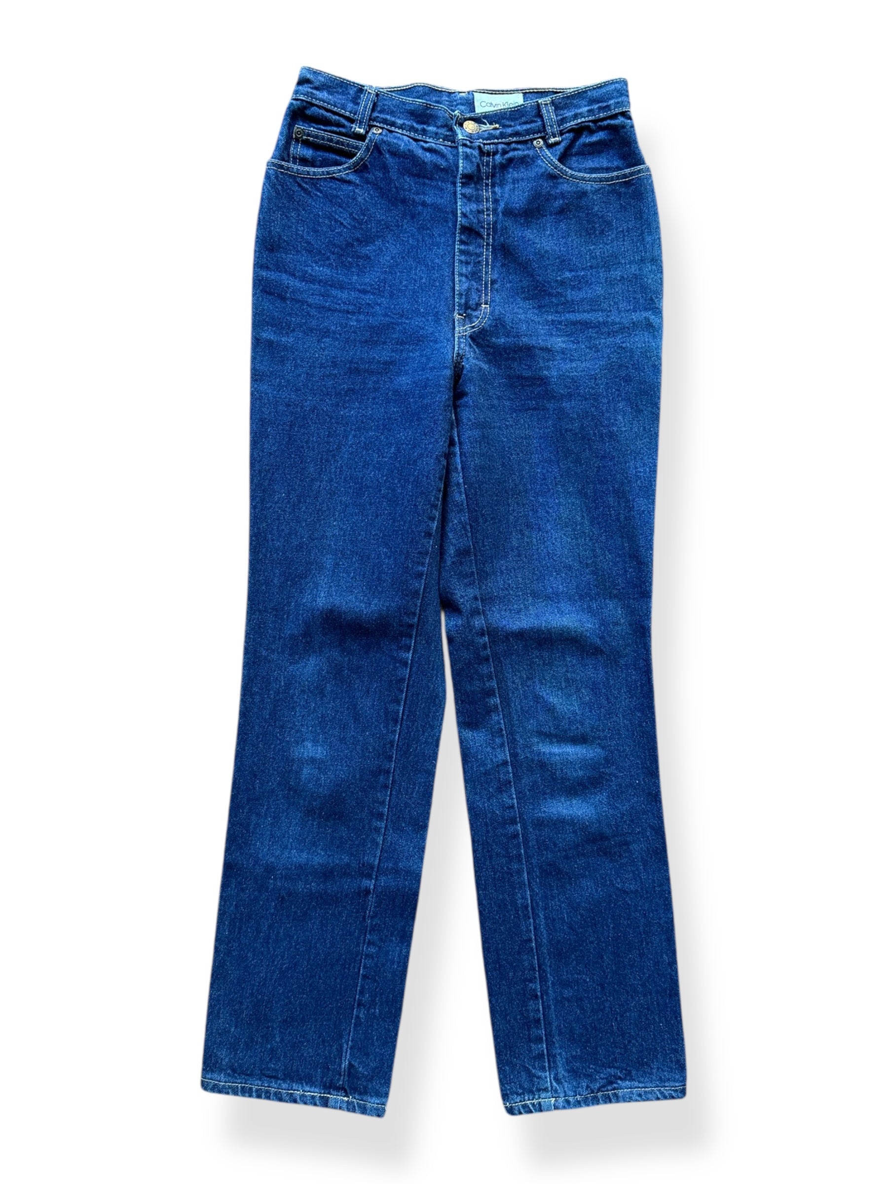 Front of Vintage USA Made Calvin Klein Jeans W28