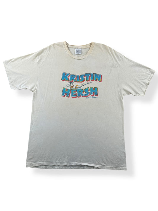 Front of Vintage Kristin Hersh Hips and Makers Tee SZ XL