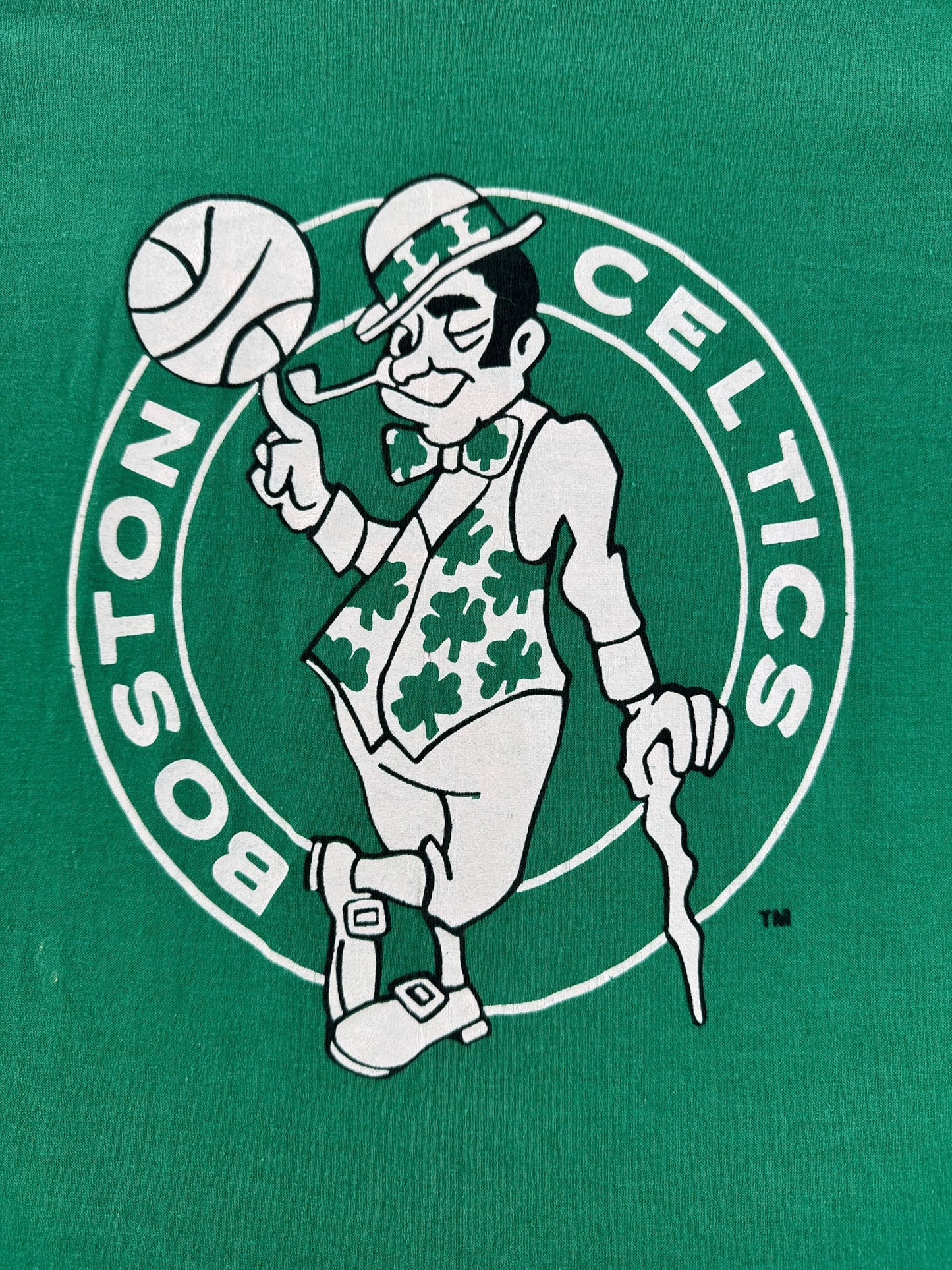 Graphic of Vintage Boston Celtics Tee SZ S (Fits XS)