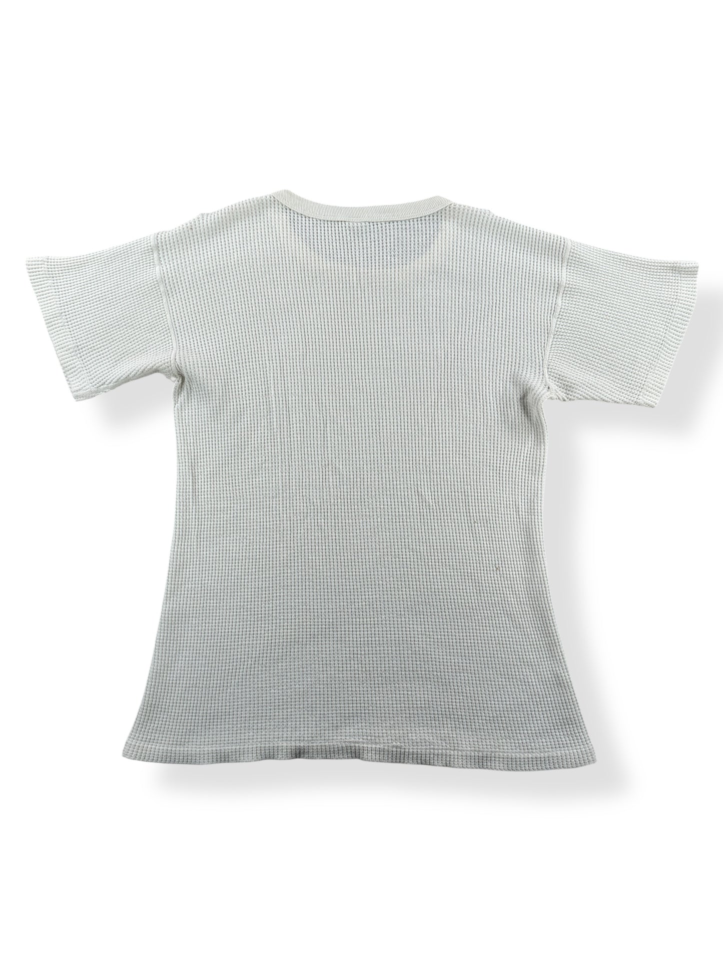 Back of Vintage Brant Short Sleeve Waffle Thermal AS IS SZ L
