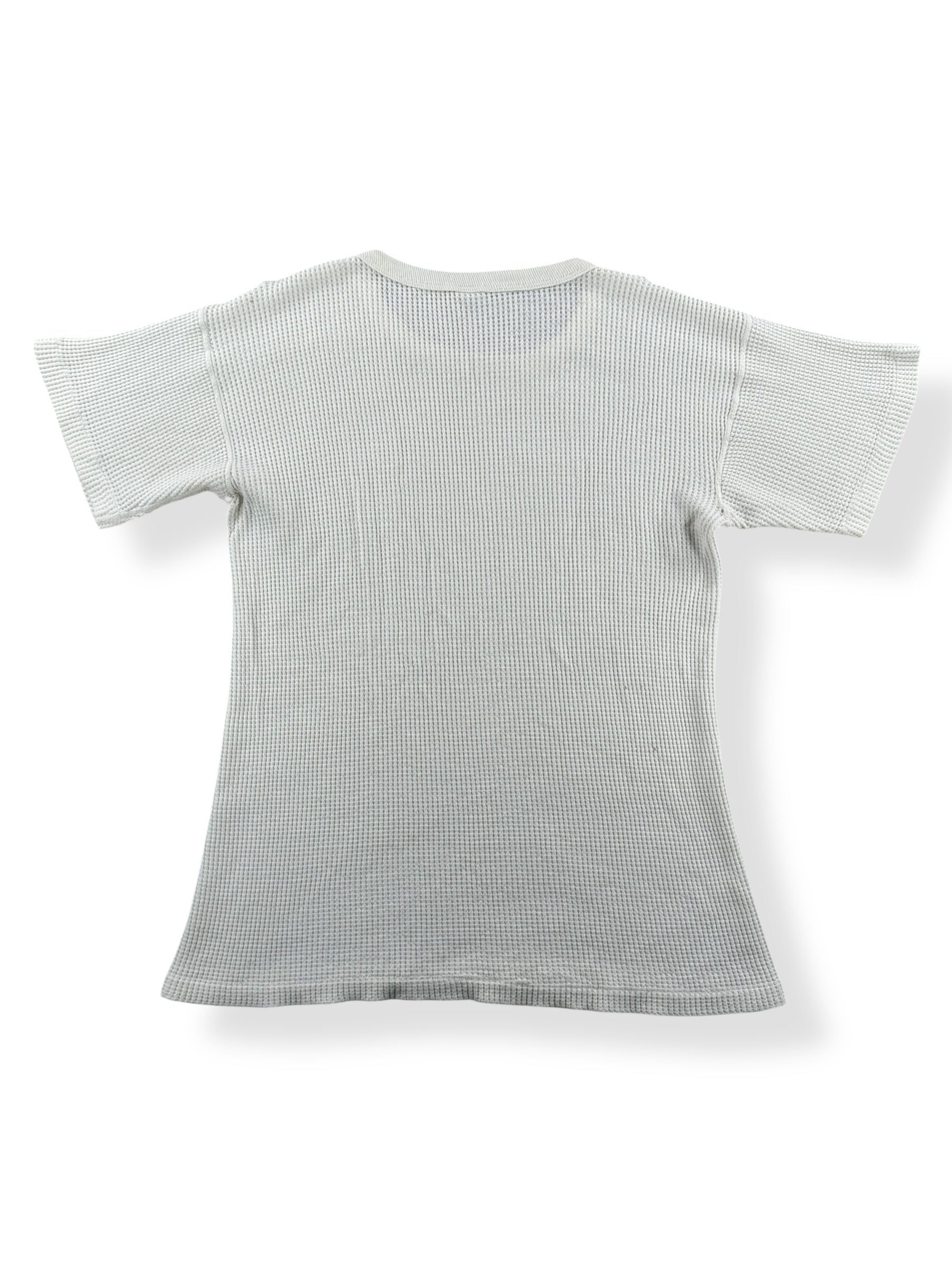 Back of Vintage Brant Short Sleeve Waffle Thermal AS IS SZ L
