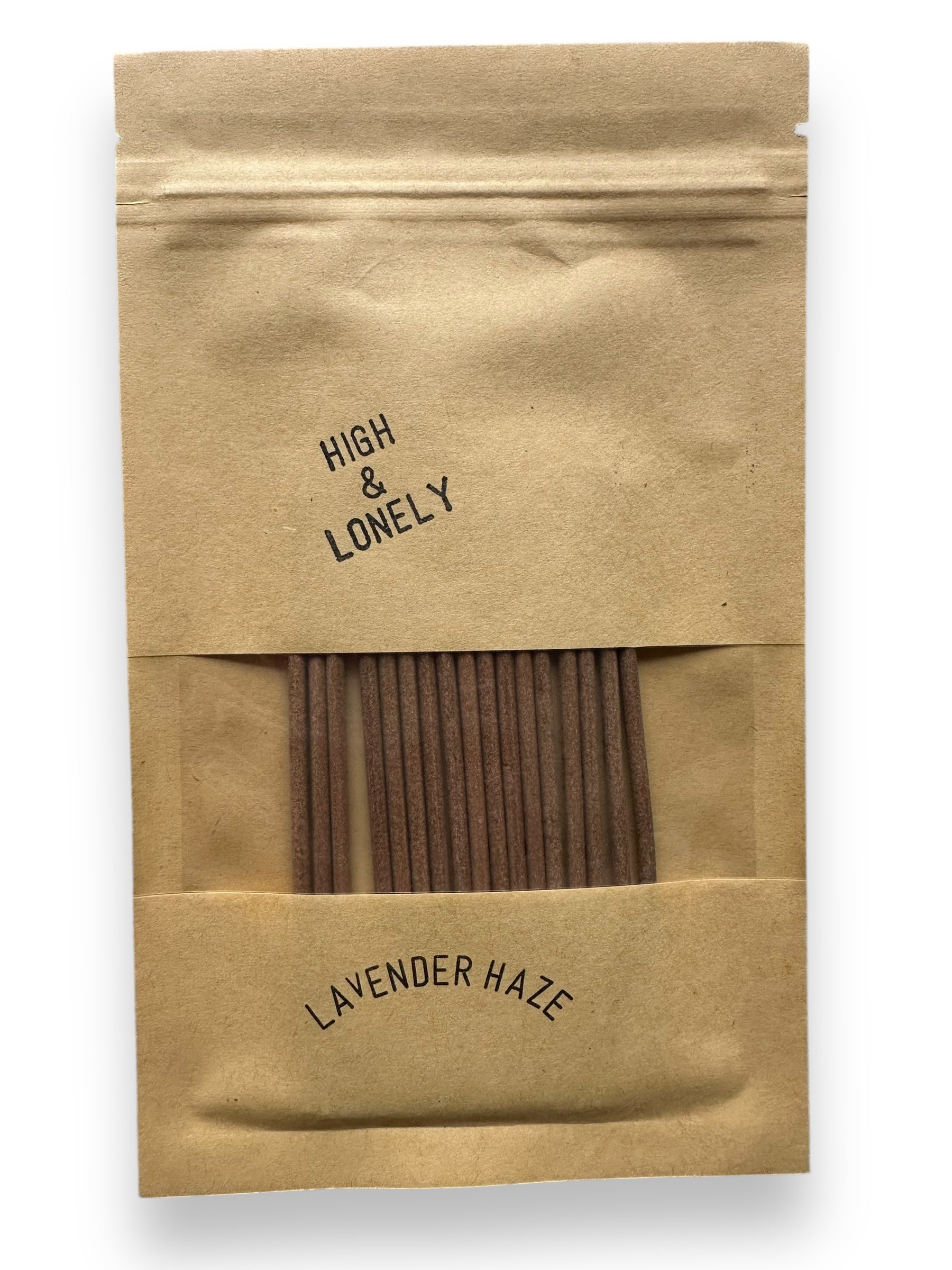 front of High & Lonely Lavender Haze Incense