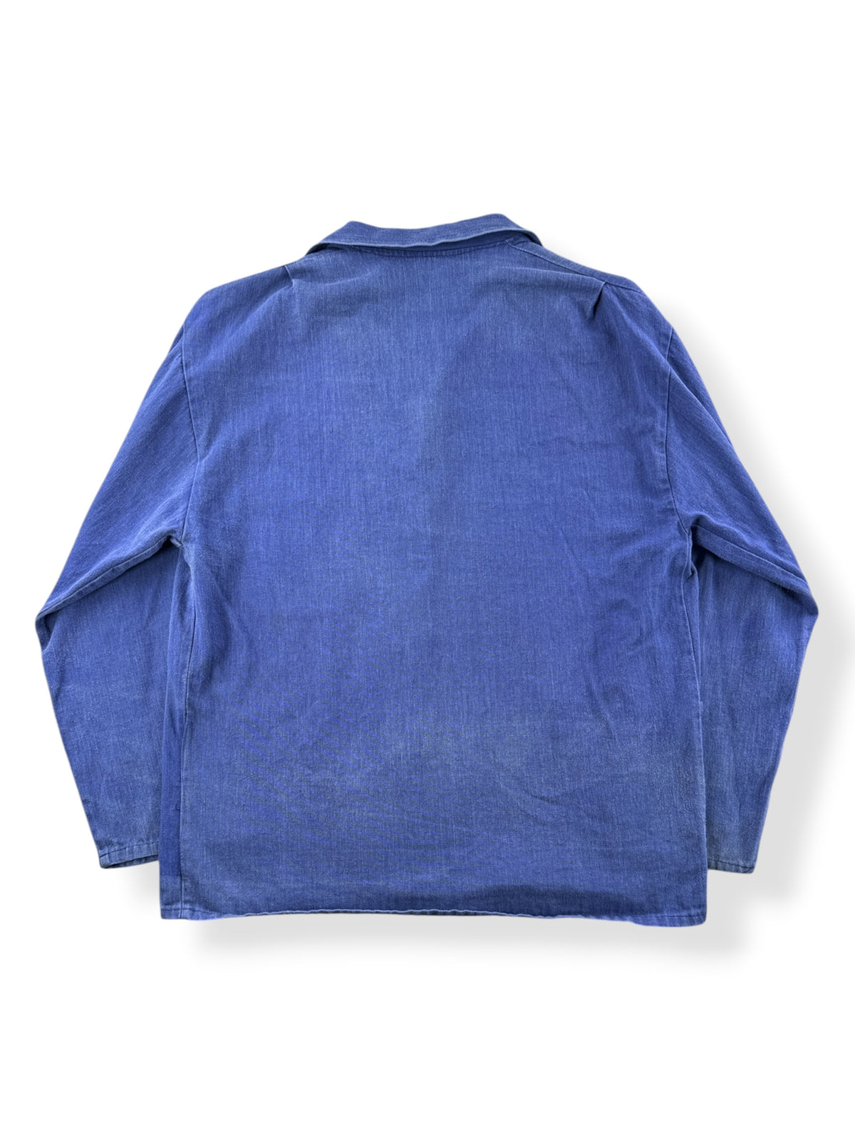 Back of Vintage Ghost Pocket French Chore Coat SZ L