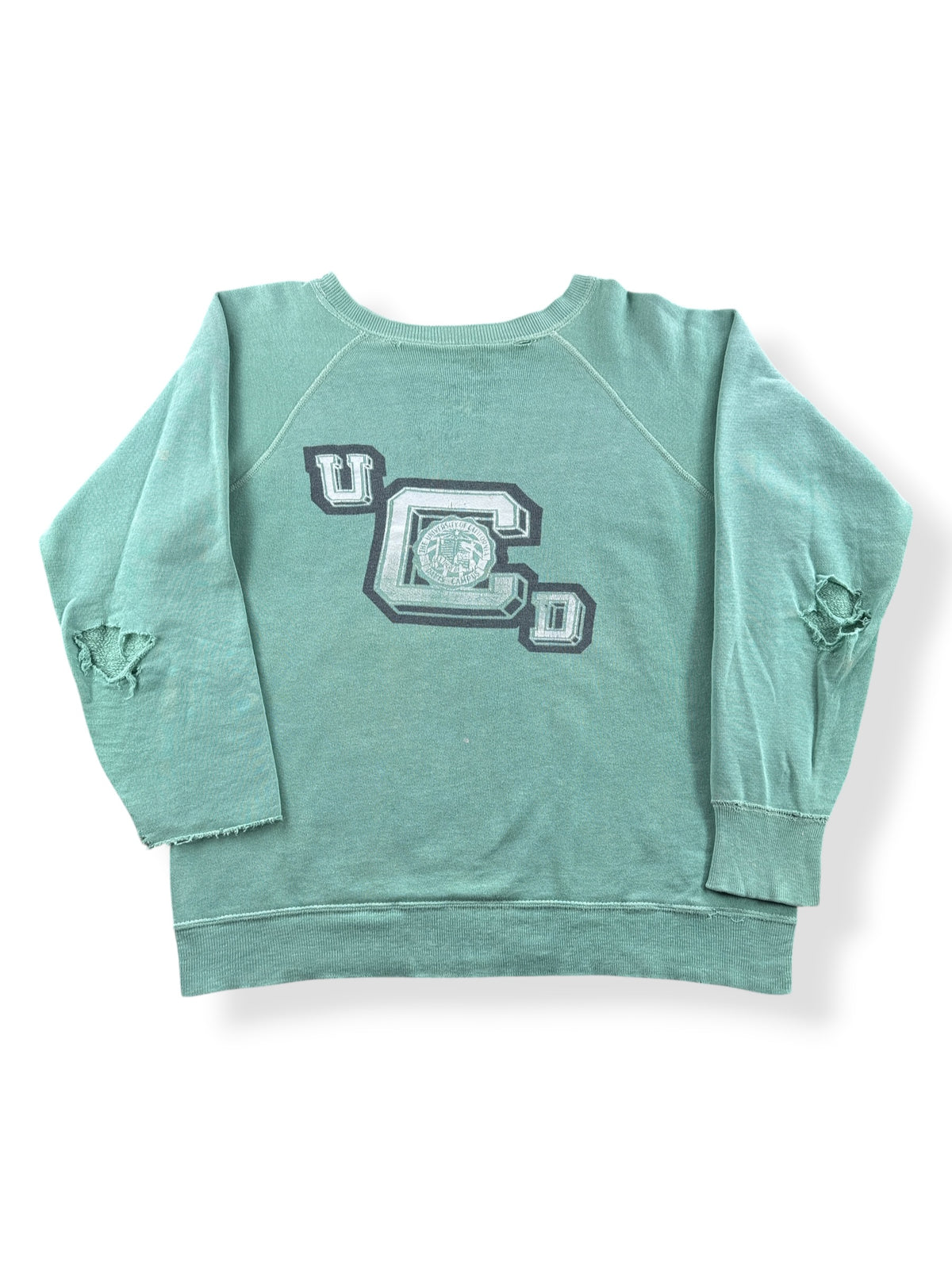 Front of Vintage UC Davis Crewneck SZ M - AS IS