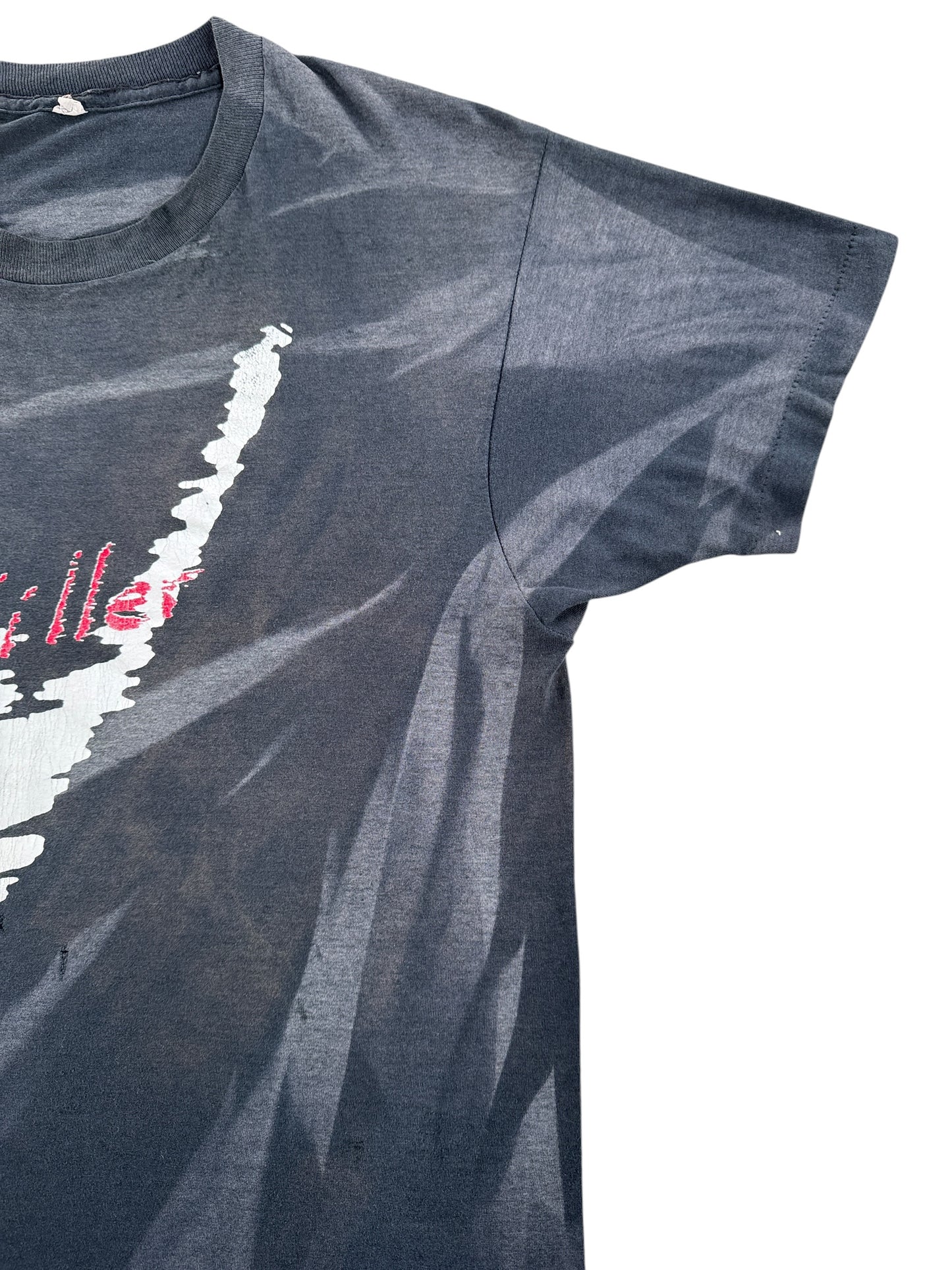 Fading on Vintage Lonnie Mack Killer V Tee SZ L