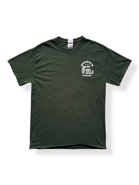 Front of Geoduck Restaurant & Lounge Tee SZ M