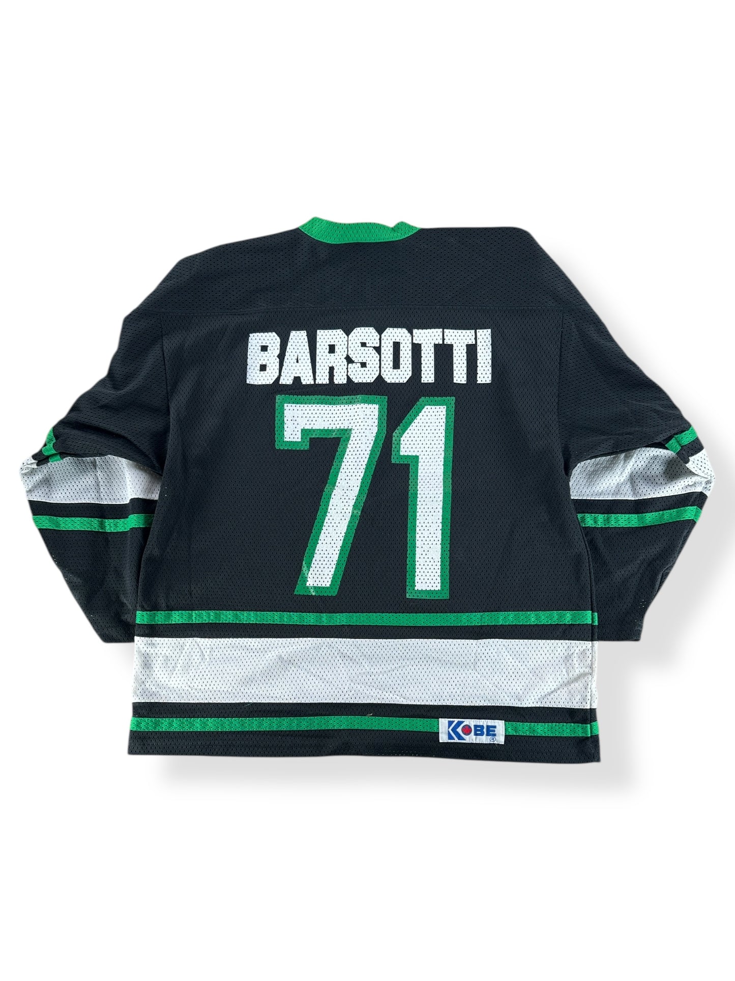 Back of Vintage 1990s Era Hagfish Band Hockey Jersey SZ L