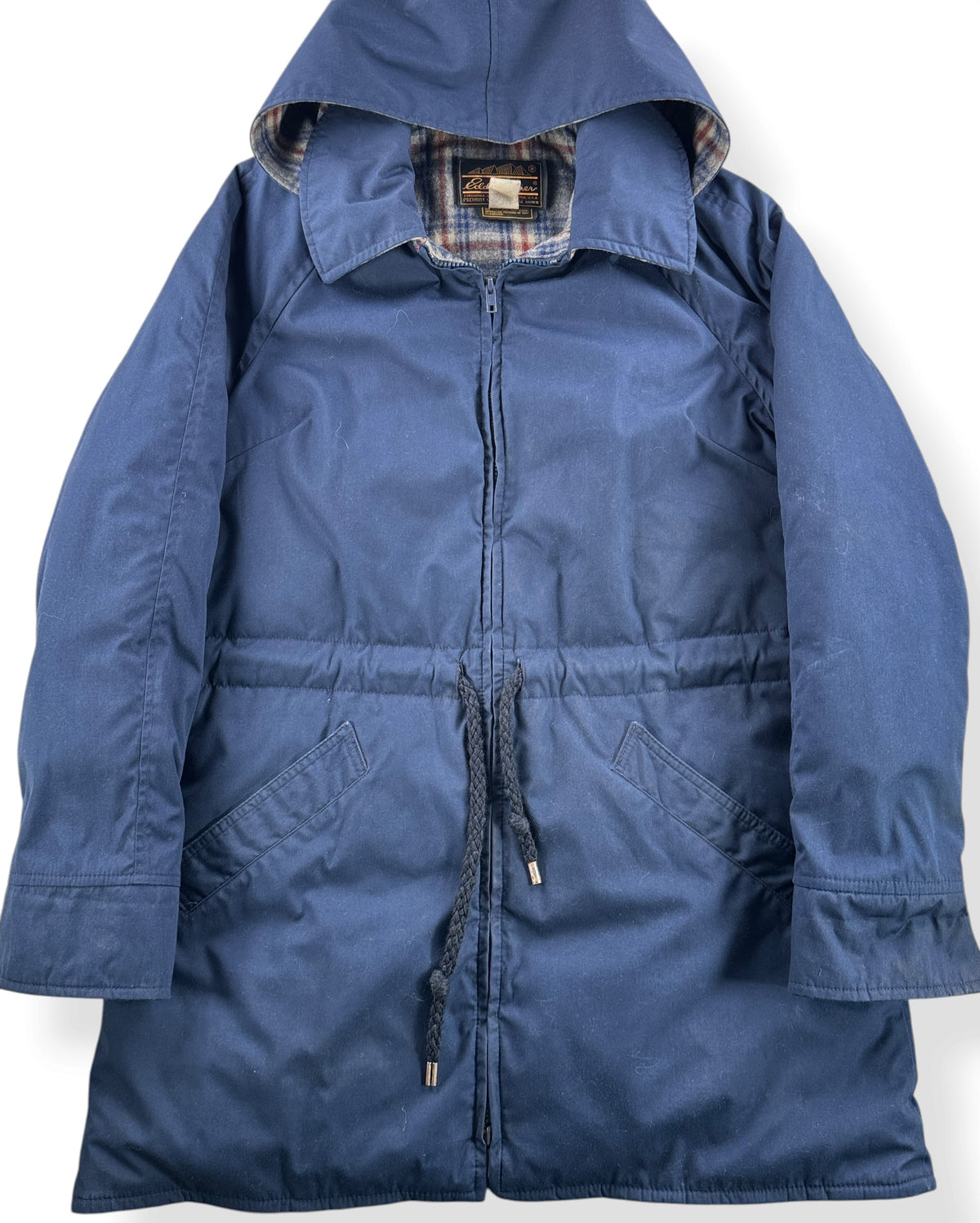 Close-up of Vintage Eddie Bauer Wool Lined Parka SZ M