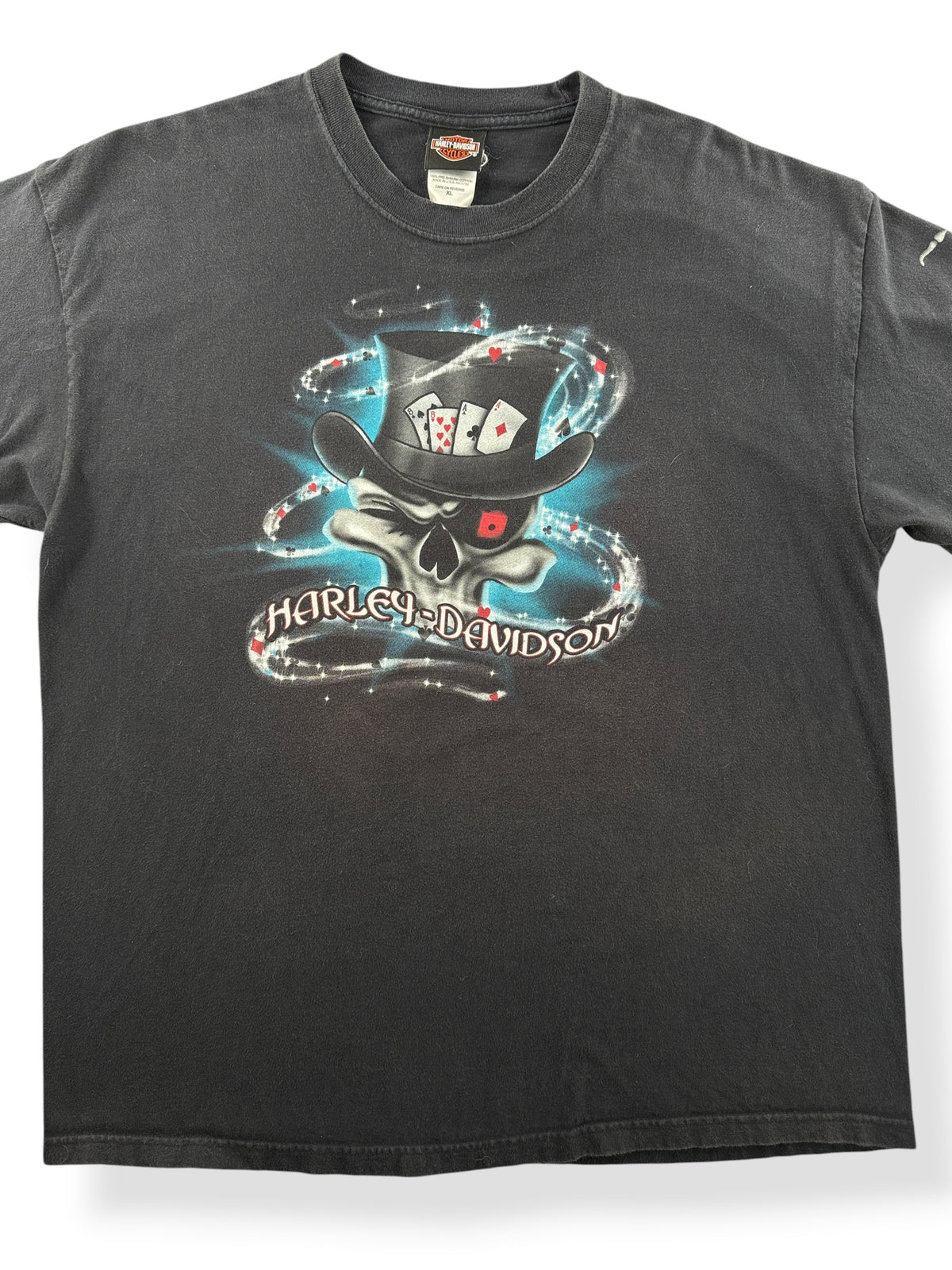 Close-up of 2007 Harley Davidson Marysville Tee SZ XL