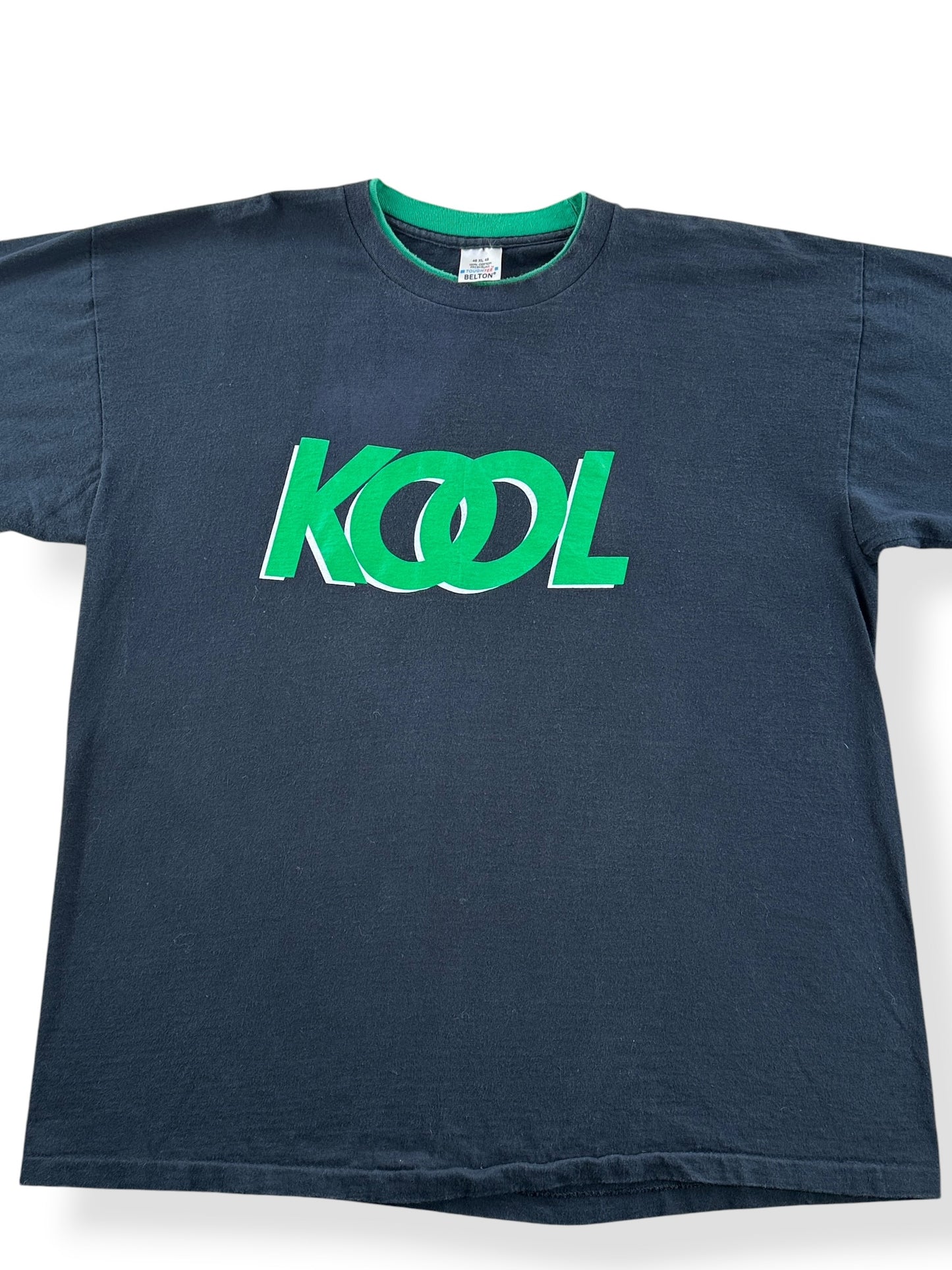 Front Close Up of Vintage Kool Cigarettes Tee SZ XL