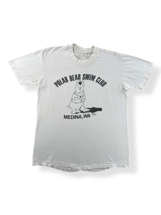 Front of Vintage Polar Bear Swim Team Tee SZ L (Fits M)