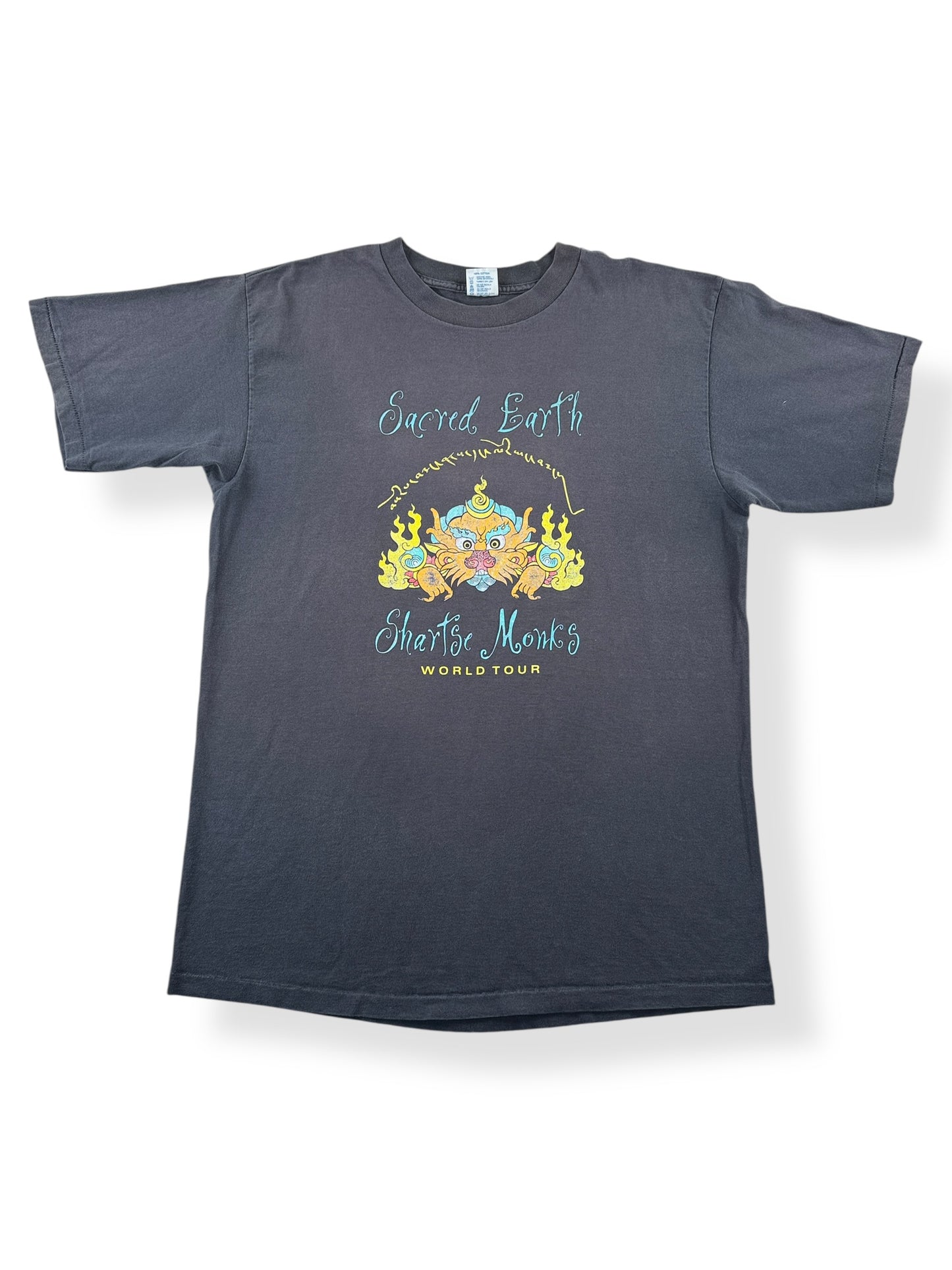 Front of Vintage Sacred Earth Tibet Tee SZ XL