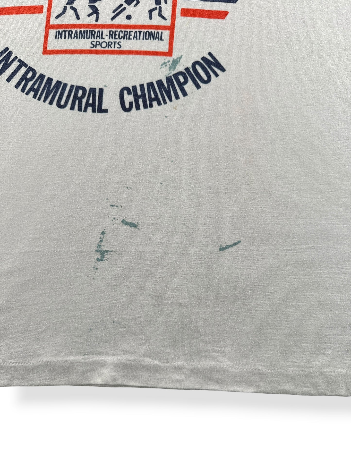 Stains on Vintage University of Virginia Painter Ringer Tee SZ S