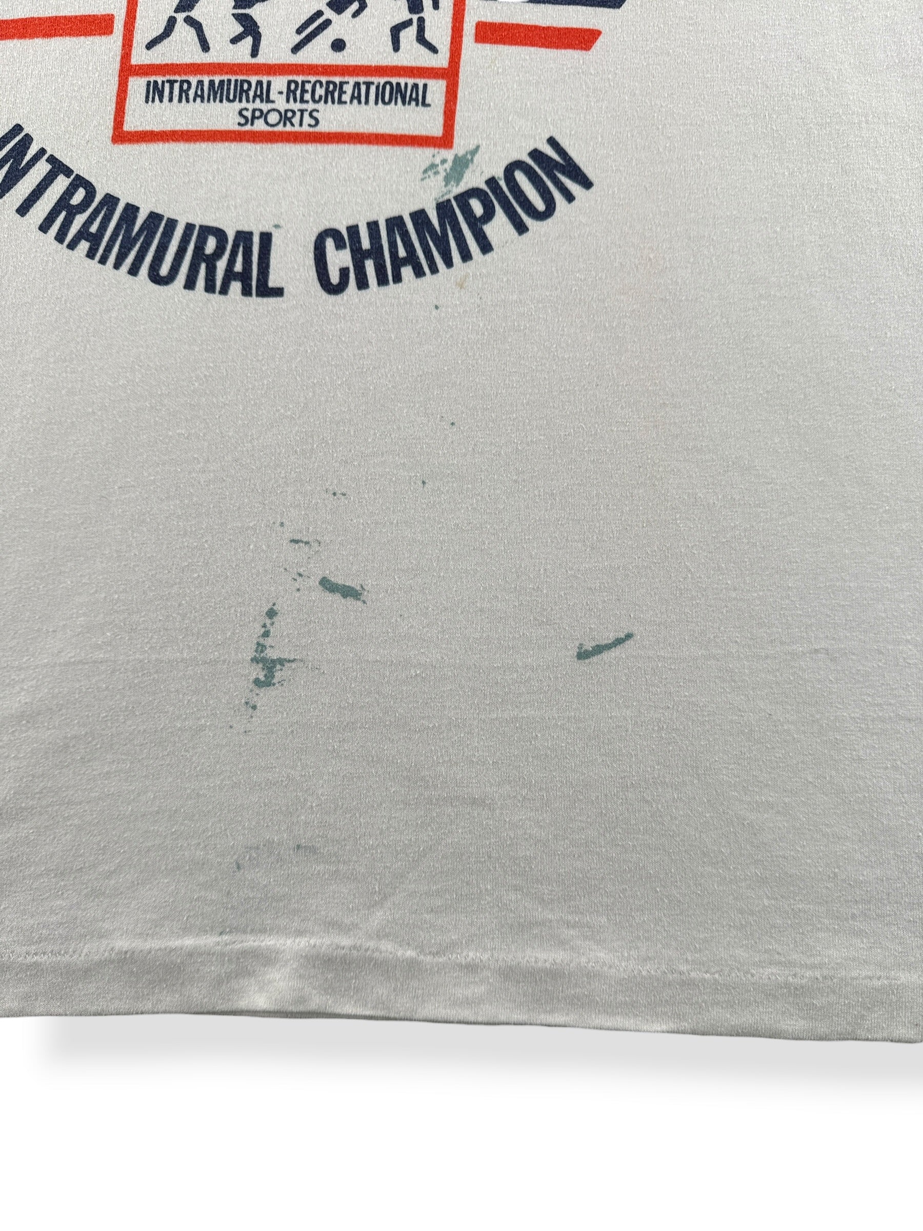 Stains on Vintage University of Virginia Painter Ringer Tee SZ S