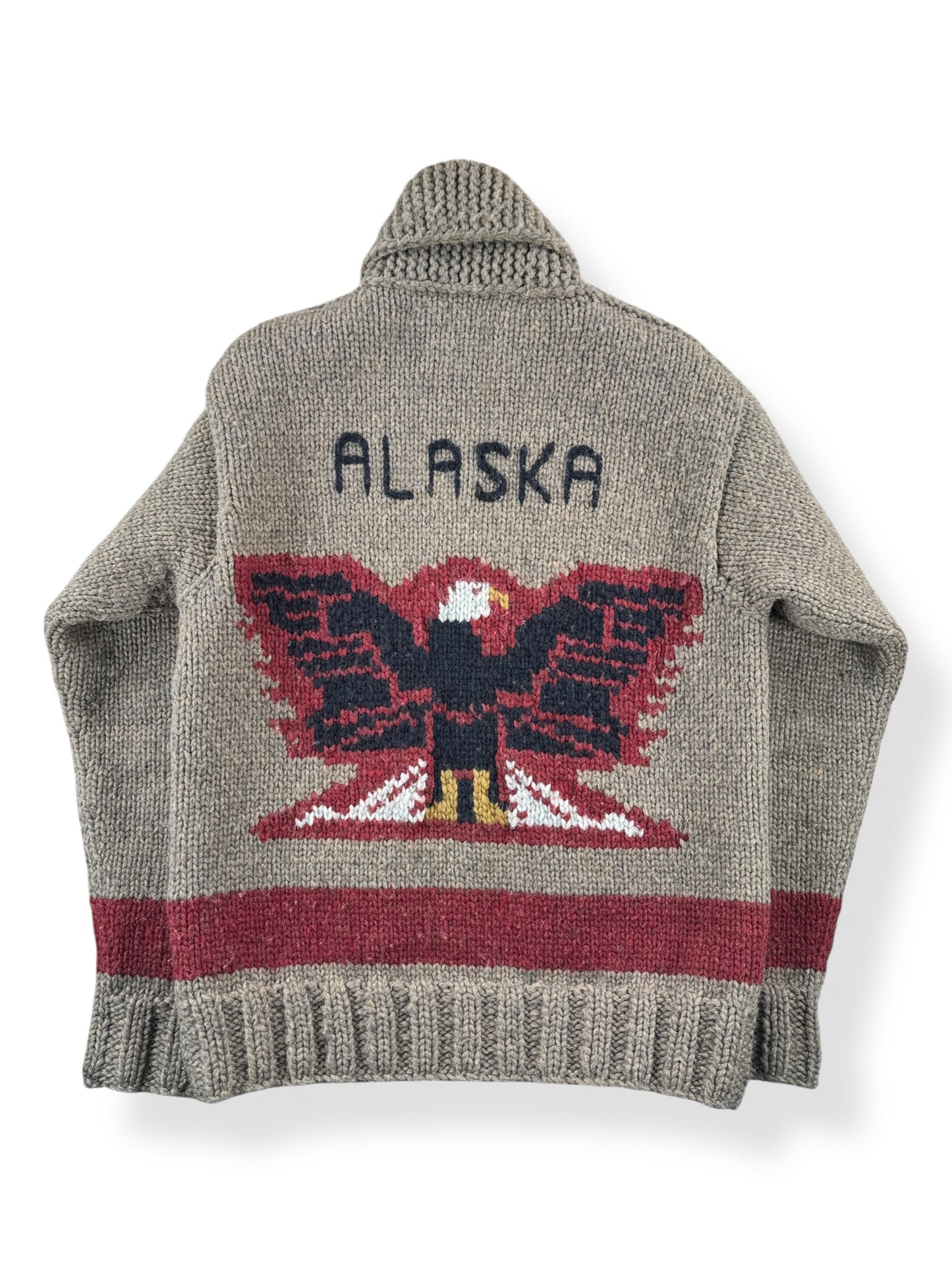 Back of Filson Limited Edition Cowichan Style Sweater SZ S