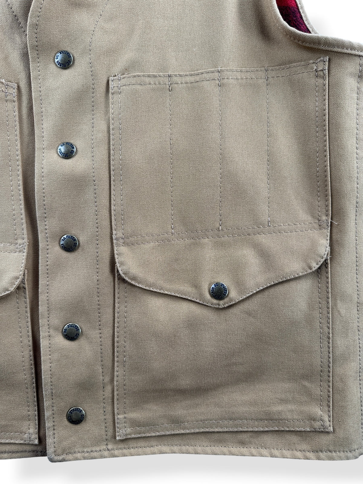 Pockets on Filson Style 5157 Reversible Vest SZ S