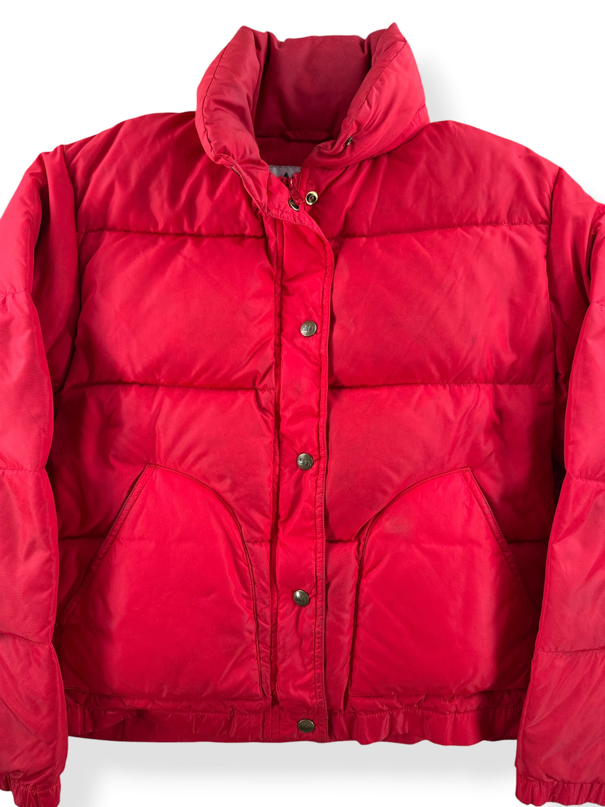 Close-up of Vintage 80s REI Puffer Jacket SZ M