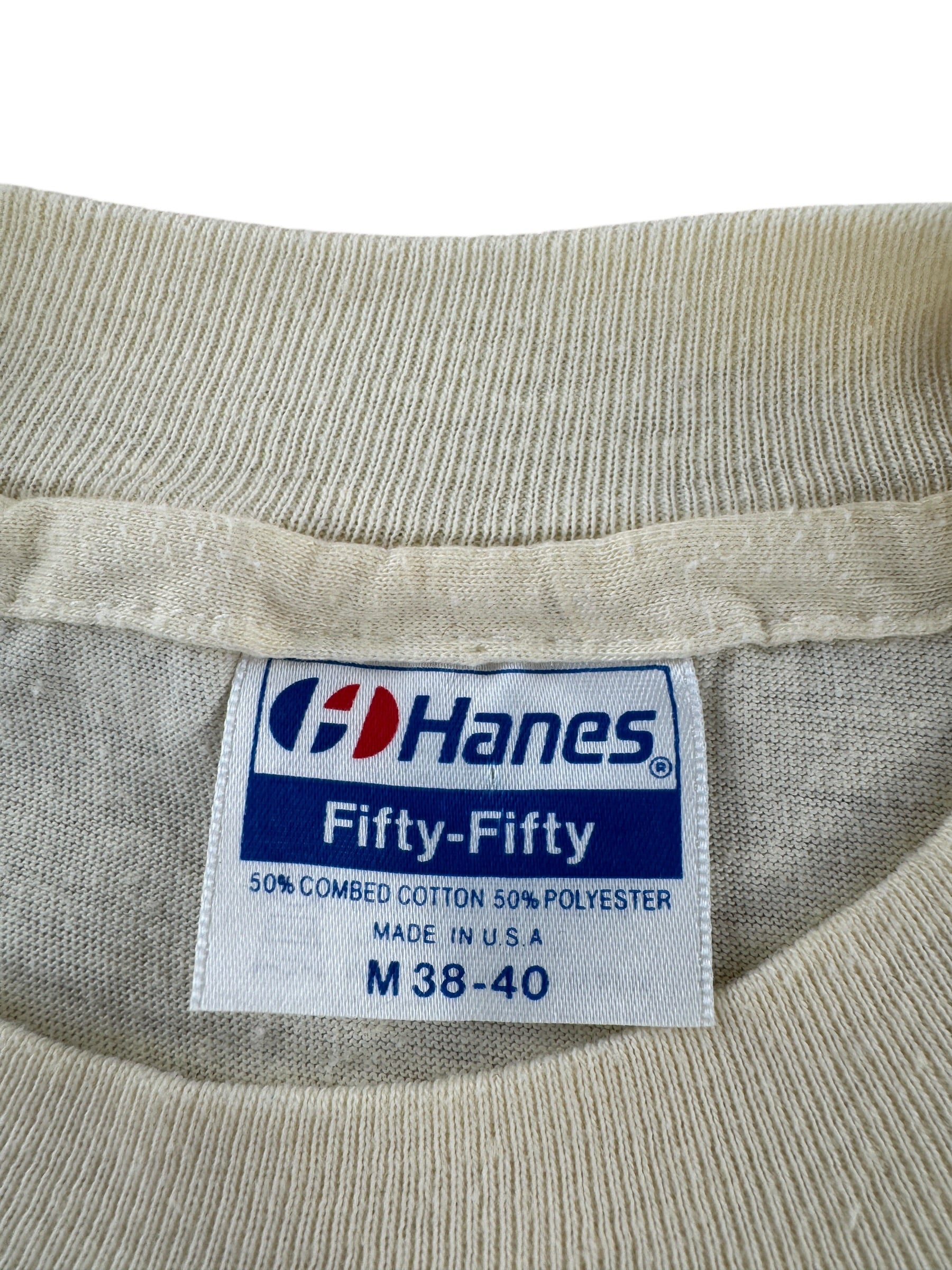 Tag on Vintage Oregon Fire Newspaper Tee SZ M (Fits S)
