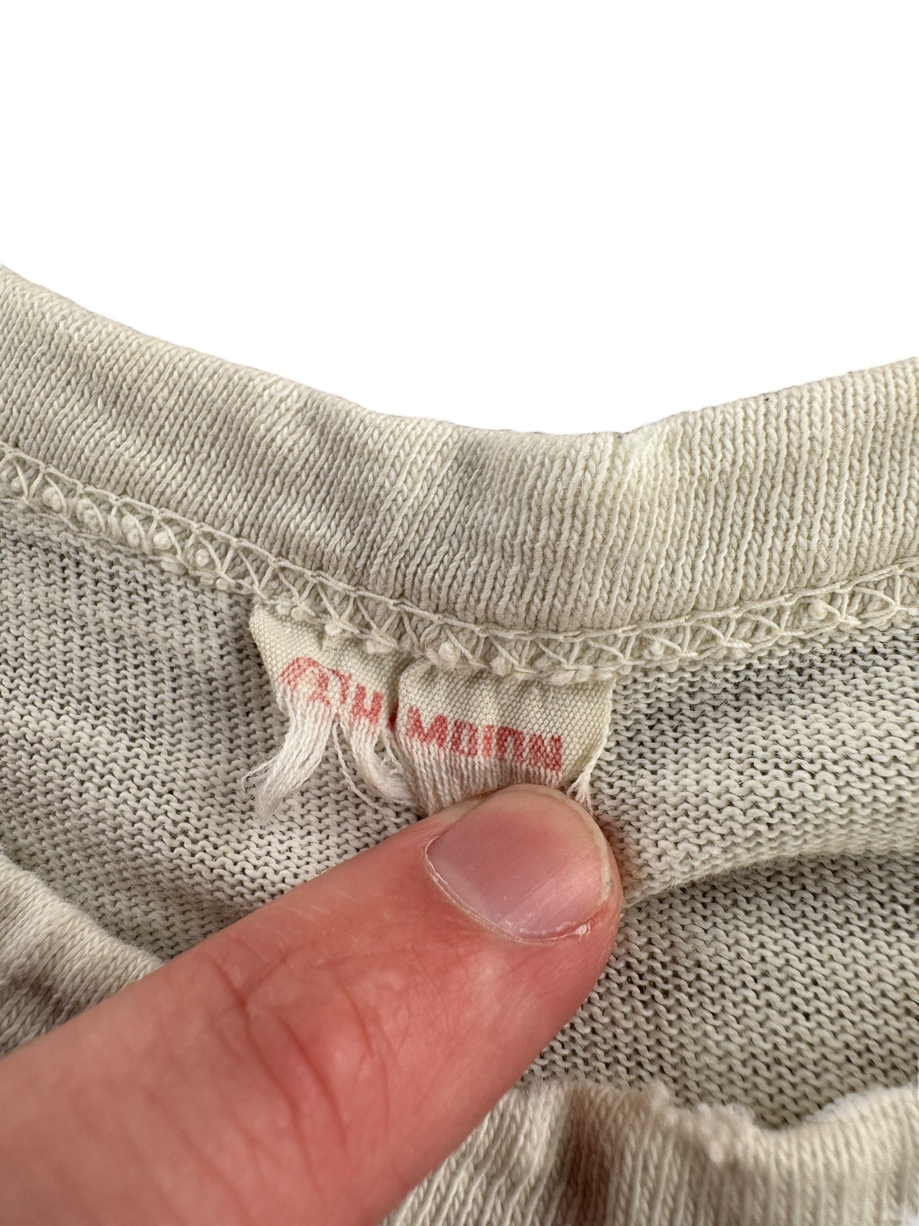 Tag on Vintage Champion Pascack Hills 73 Cotton Jersey SZ S