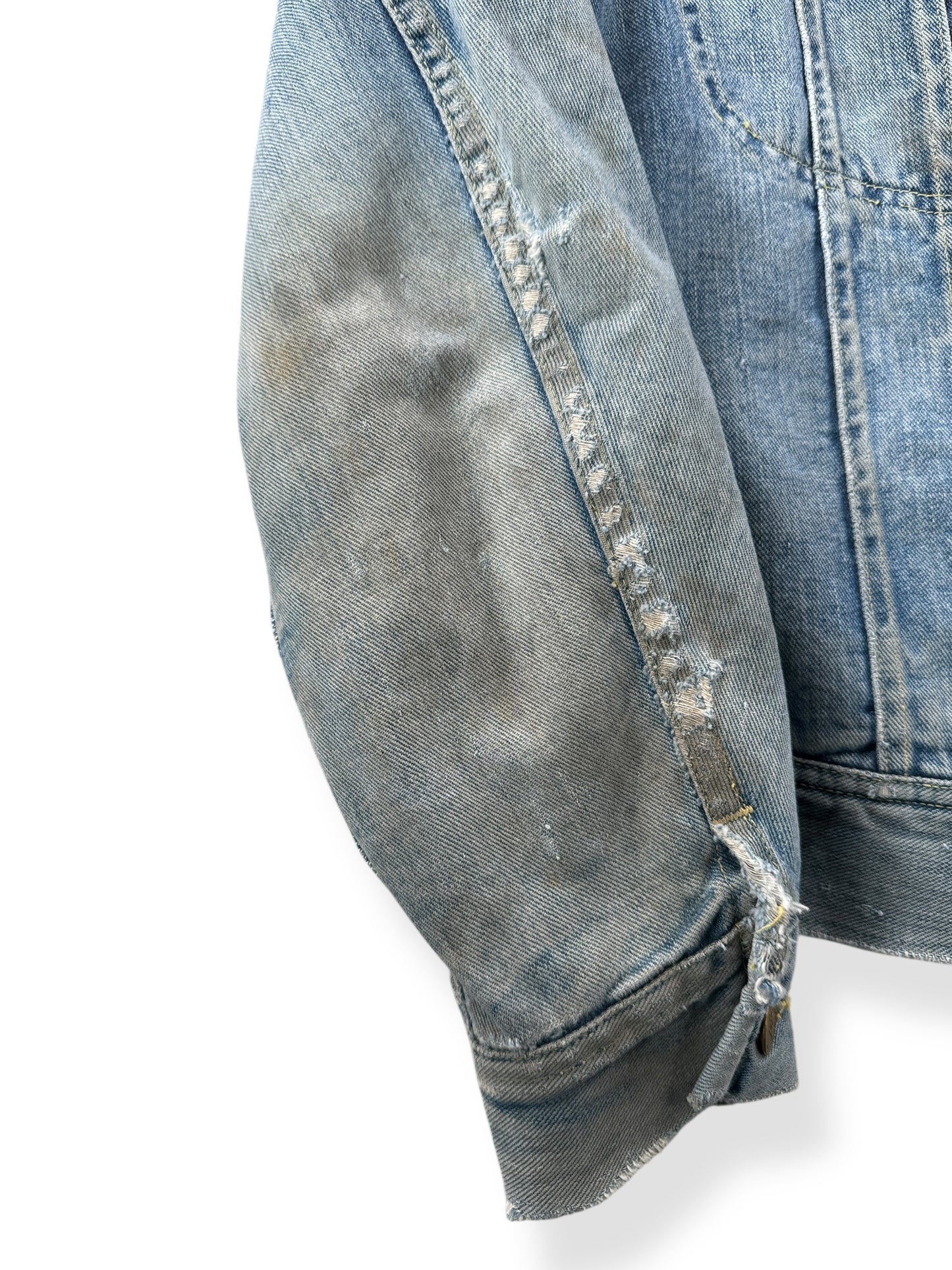 Wear on Vintage Lee Union Made Storm Rider SZ 42