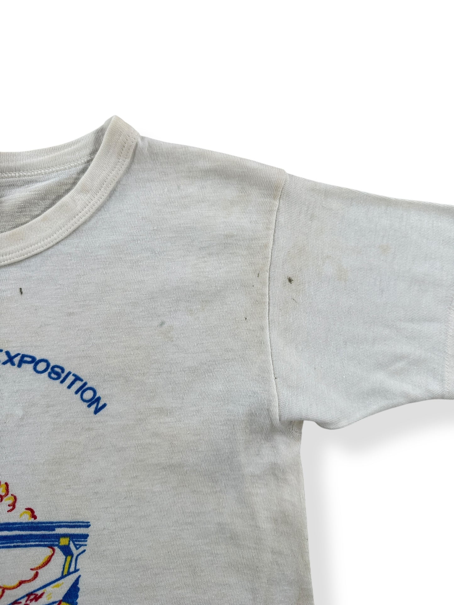 Stains on Vintage Seattle World's Fair Tee SZ Youth L (Fits Adult XS)