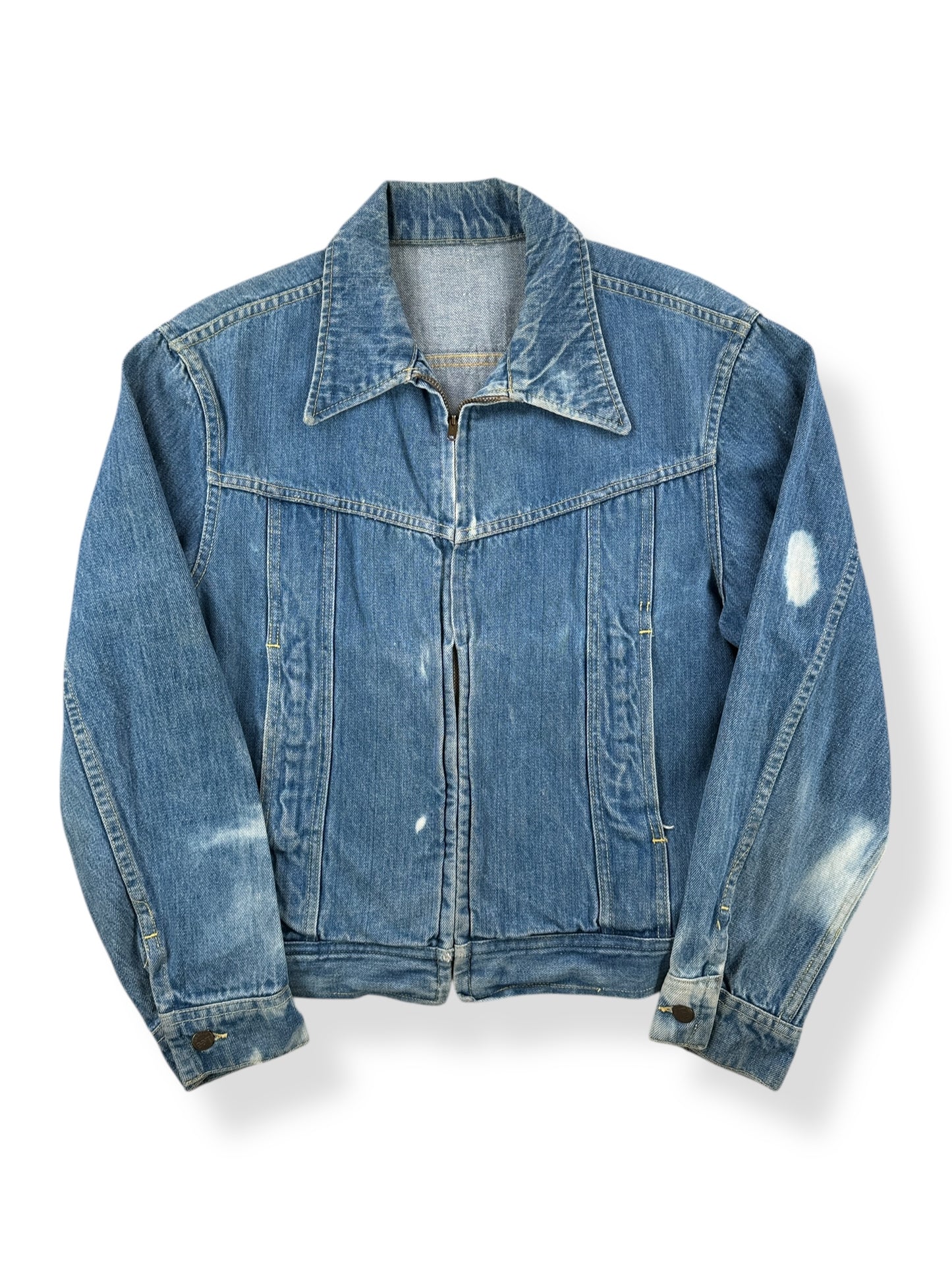 Front of Vintage Lee Denim Jacket SZ M