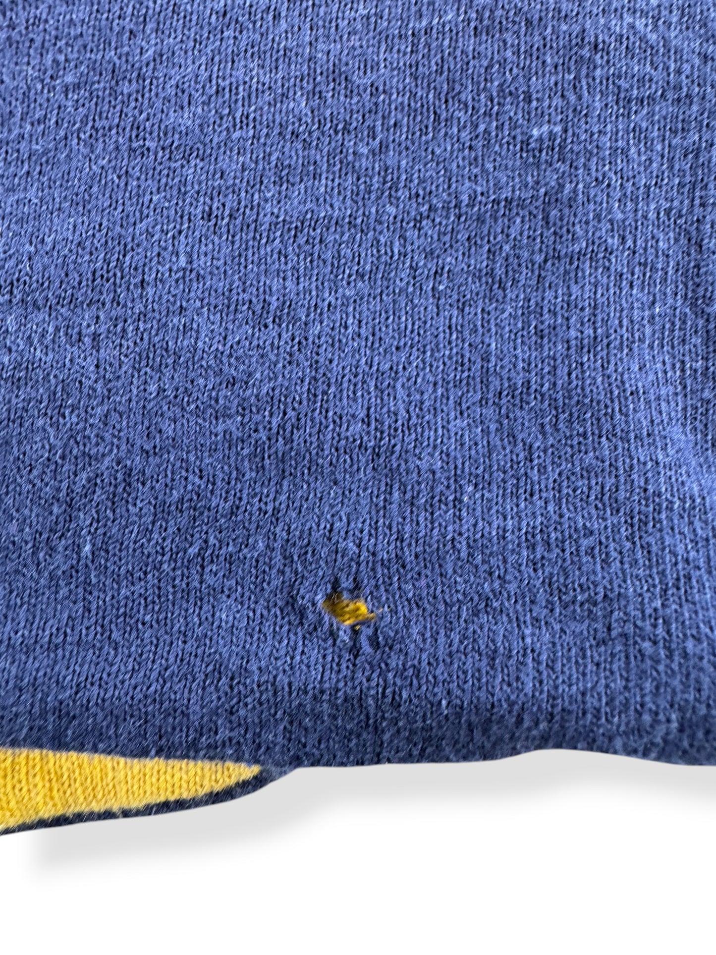 Holes on Vintage 60s Reversible Phys Ed Tee SZ XS