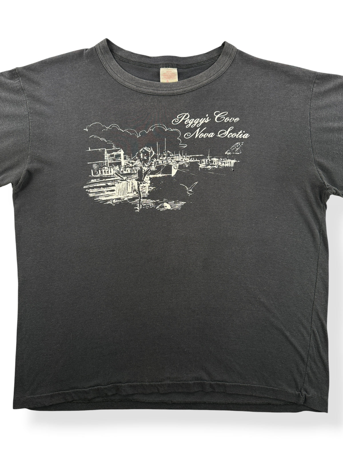 Close-up of Vintage Nova Scotia Tee XL