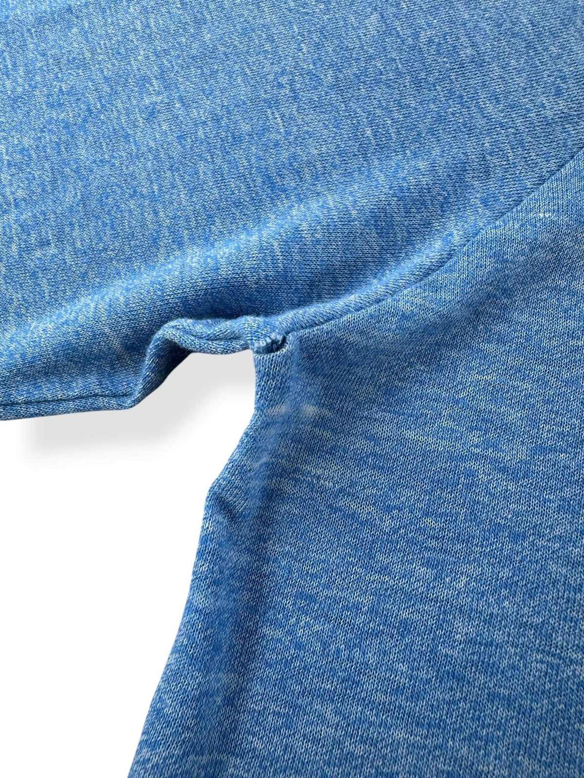 Small armpit hole on Vintage Champion Blue Bar Eagle Country Tee SZ M (Fits S)