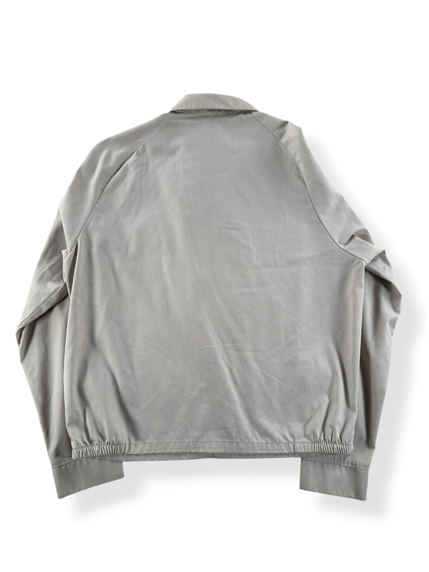 Back of Vintage Sir Jac Khaki Liteweight Jacket SZ M (Fits S)