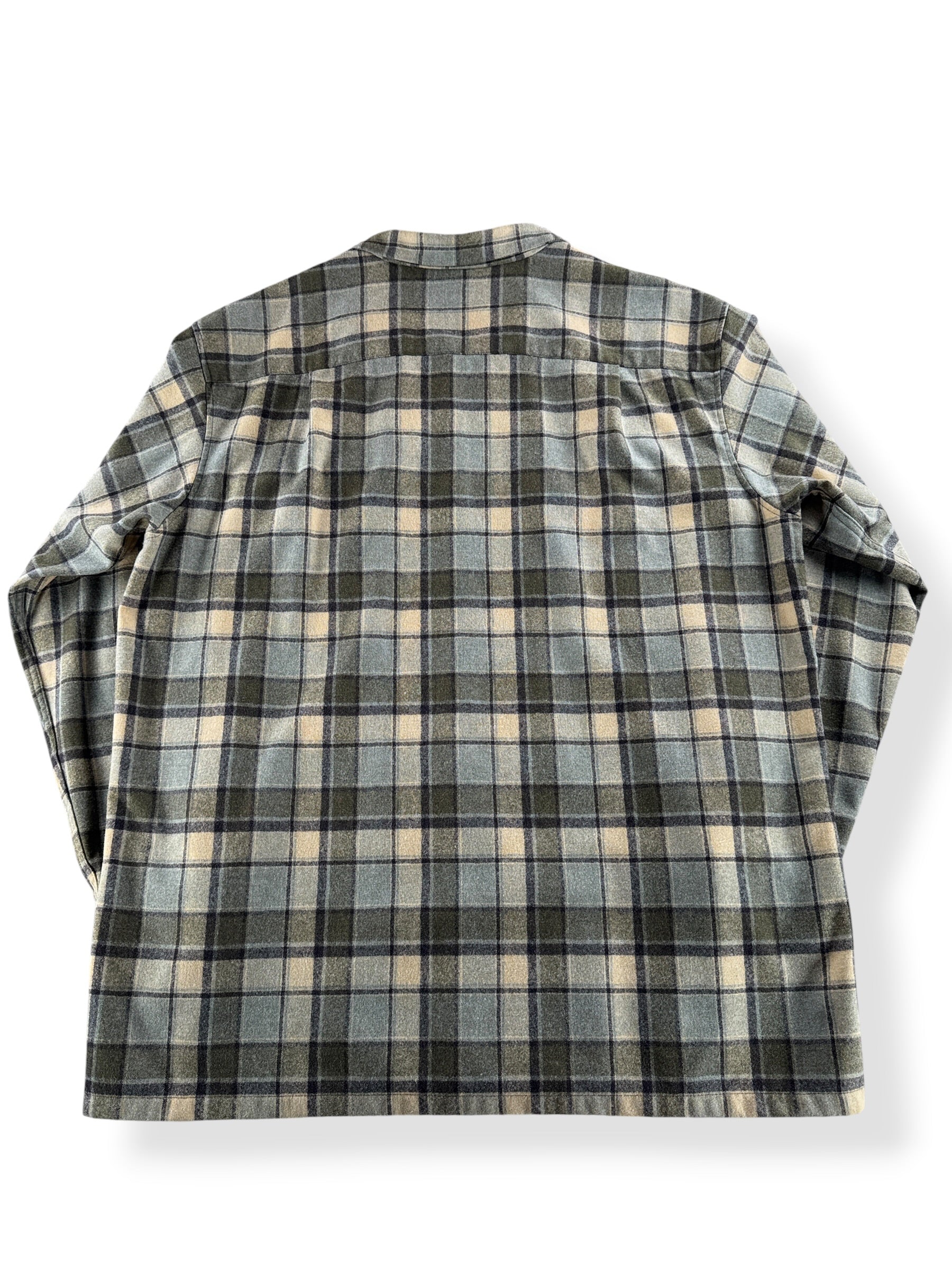 Back of Pendleton Lodge Board Shirt Jac SZ XXL Long