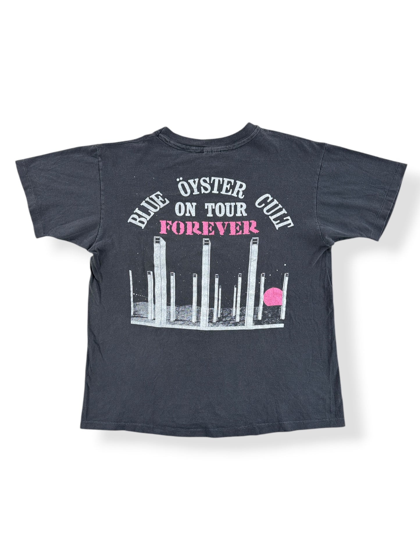 Back of Vintage Blue Oyster Cult Tyranny And Mutation Tour Tee SZ L