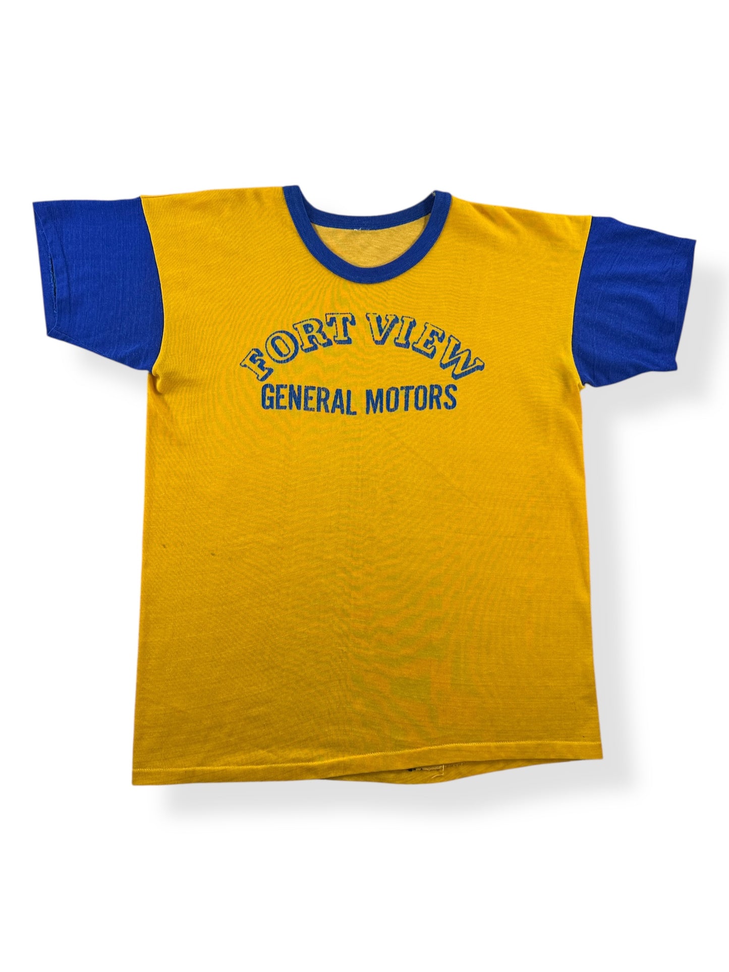 Front of Vintage 60s General Motors Durene Jersey SZ L